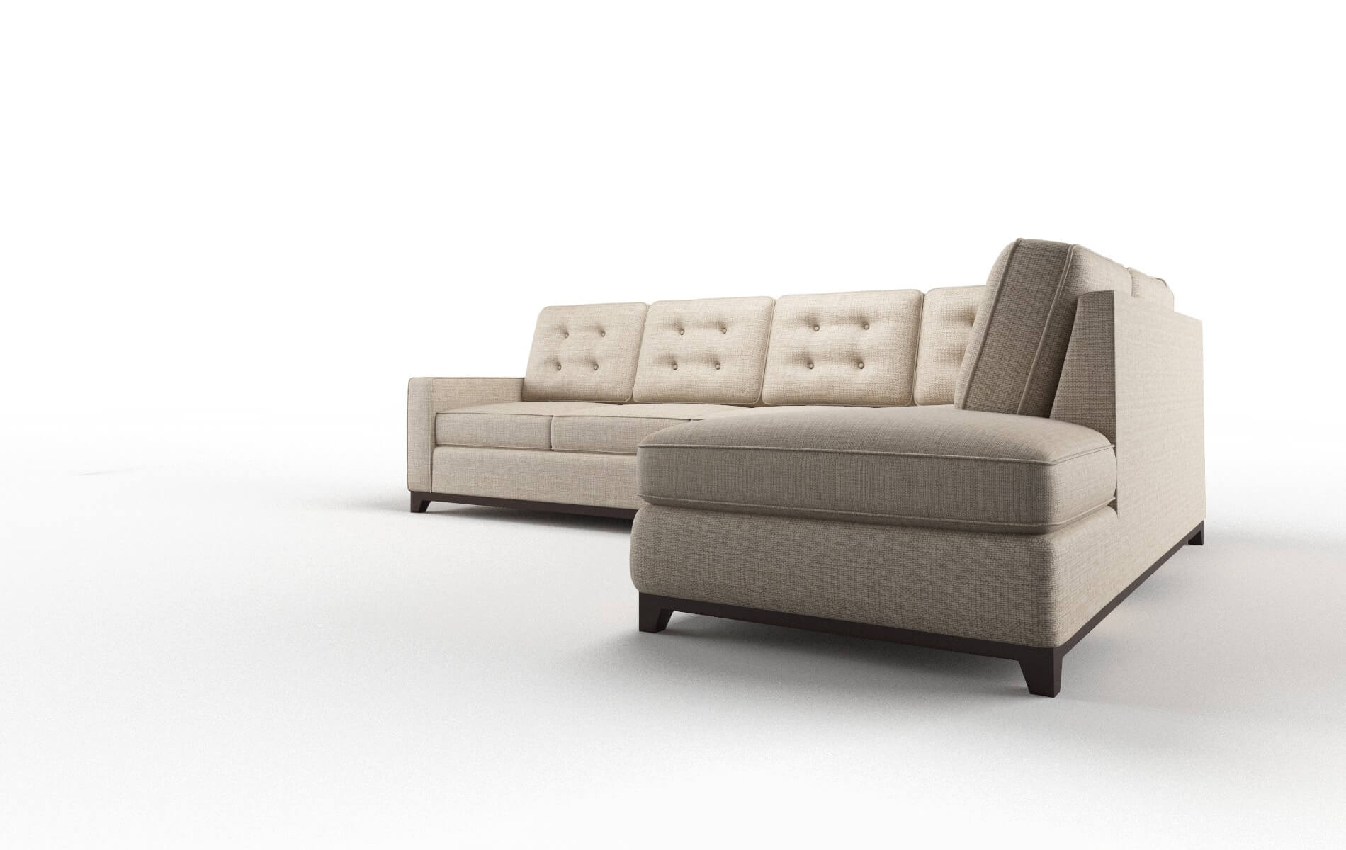 Alexandria Sosoftness 74 Panel espresso legs 4