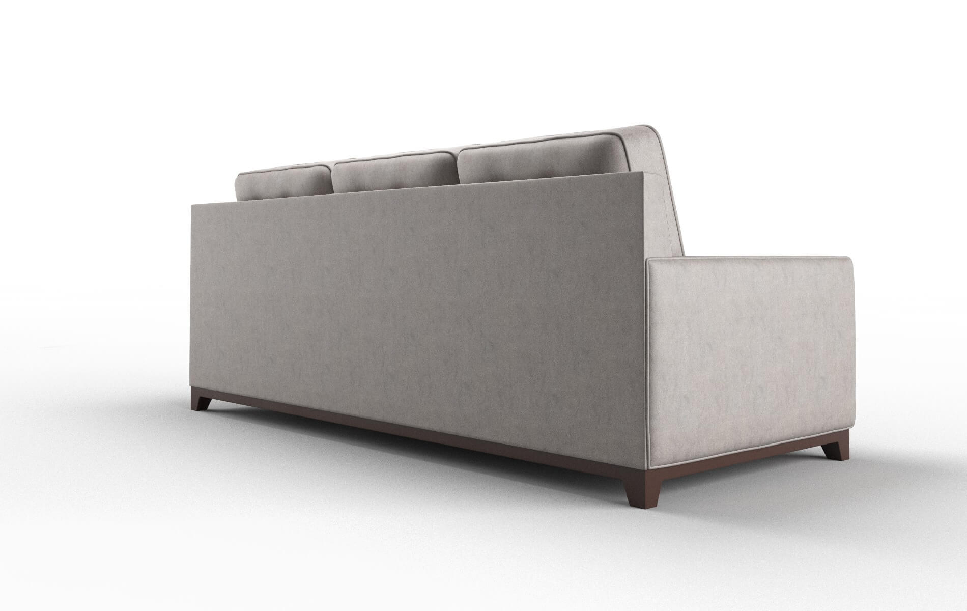 Alexandria Suave Slate Sofa espresso legs 5