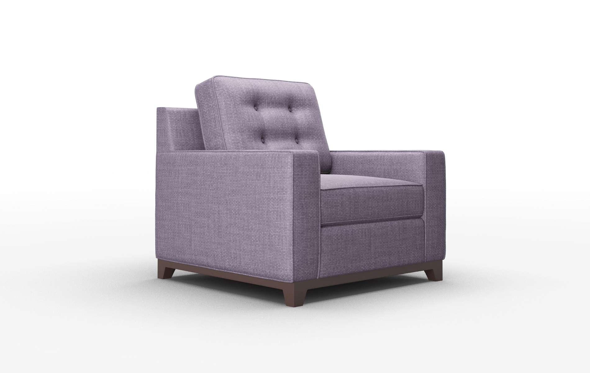 Alexandria Tess Blackberry Chair espresso legs 2