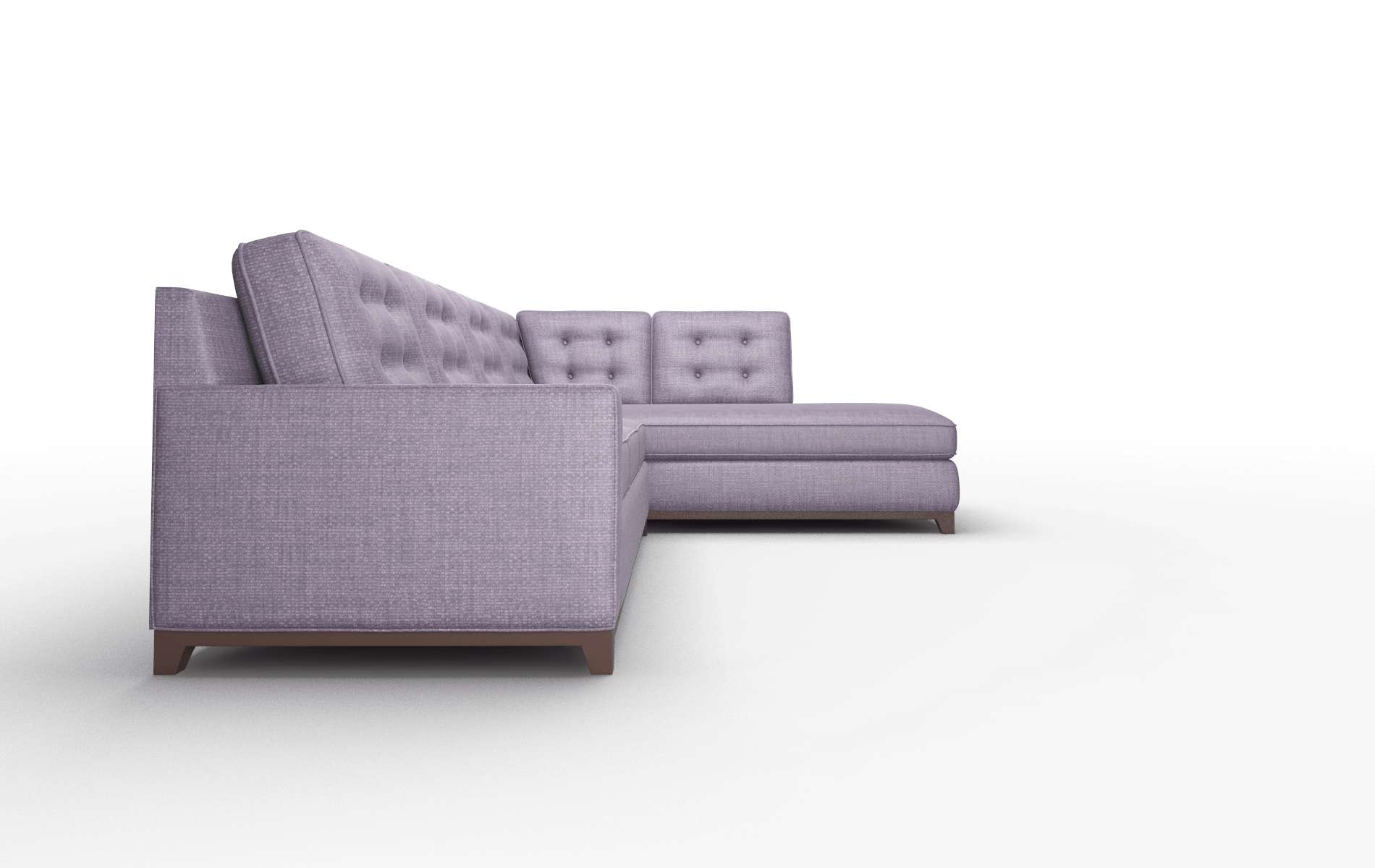 Alexandria Tess Blackberry Panel espresso legs 3