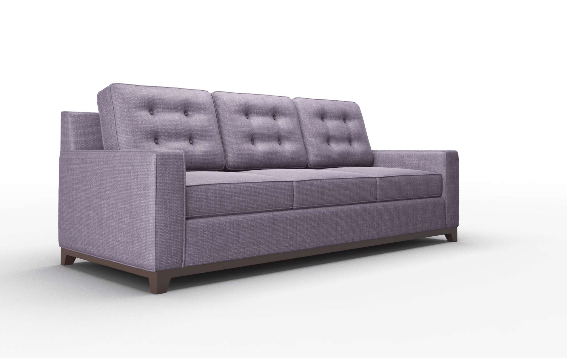 Alexandria Tess Blackberry Sofa espresso legs 2