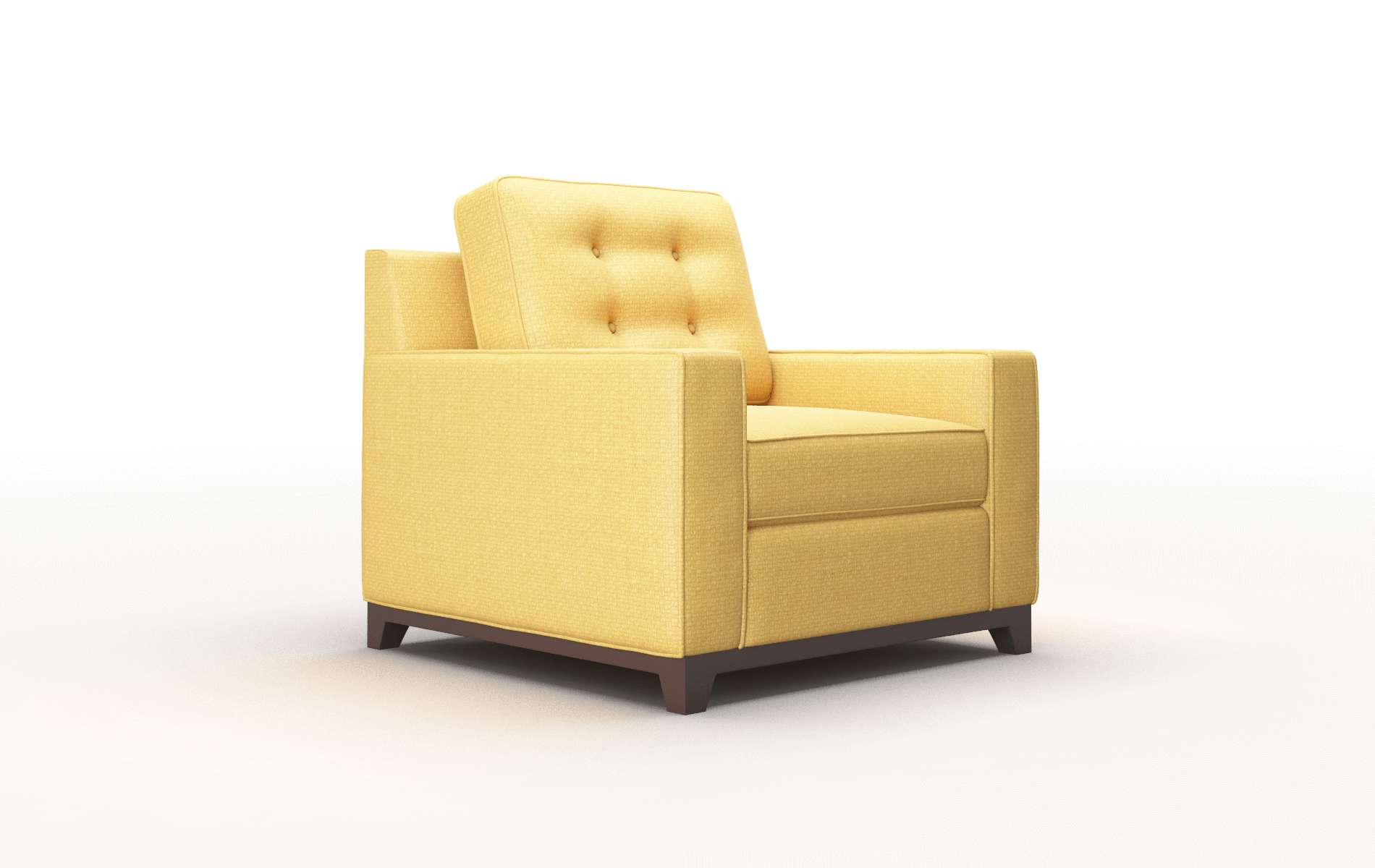 Alexandria Tess Turmeric Chair espresso legs 2