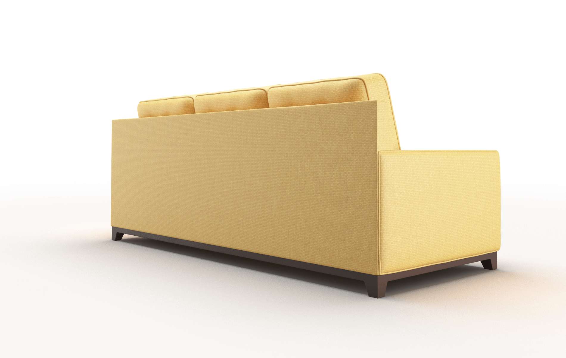 Alexandria Tess Turmeric Sofa espresso legs 5