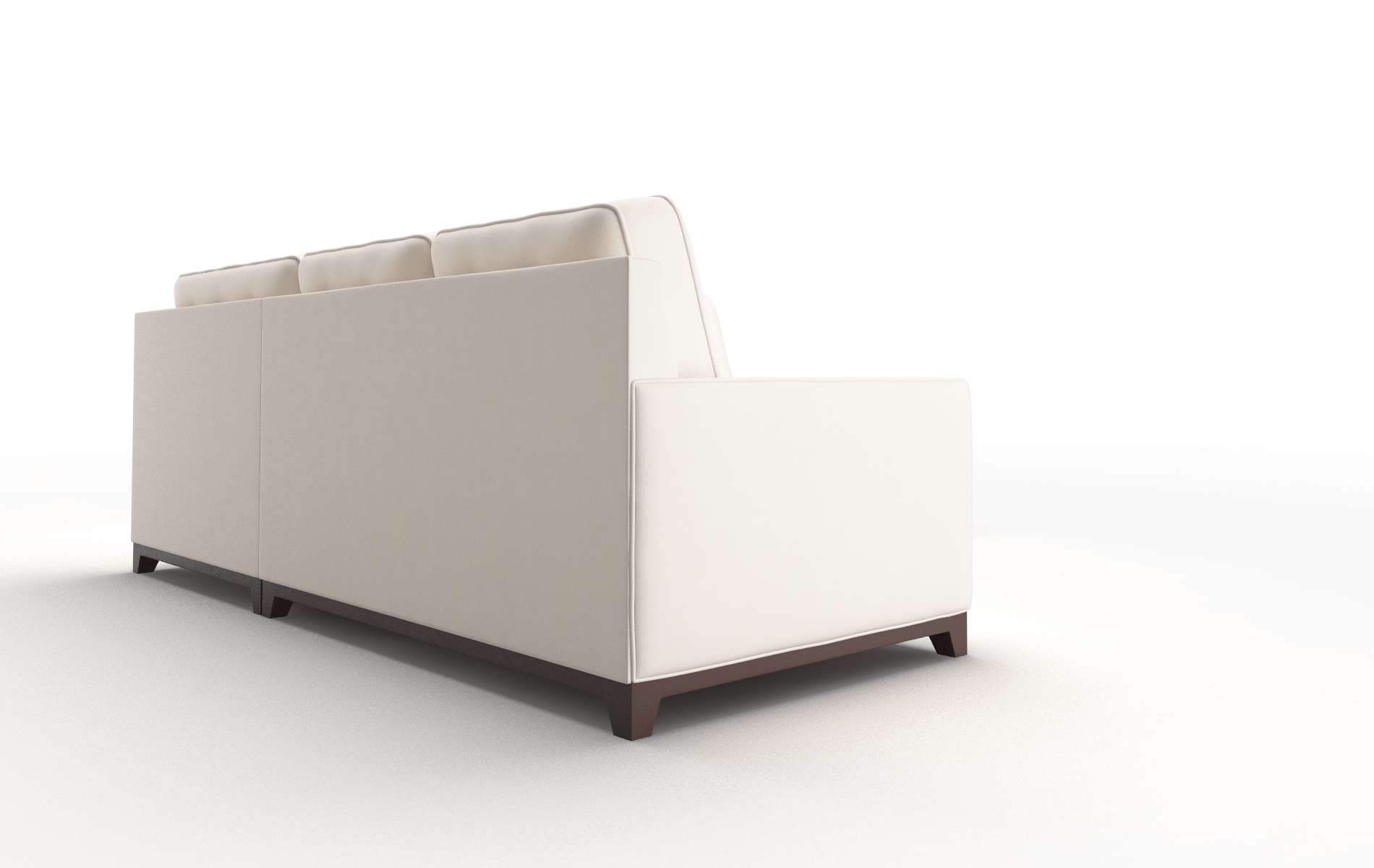 Alexandria Urban_d Snow Sectional espresso legs 3