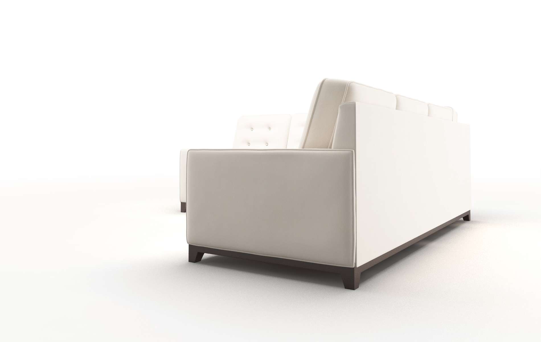 Alexandria Urban_d Snow Sectional espresso legs 4