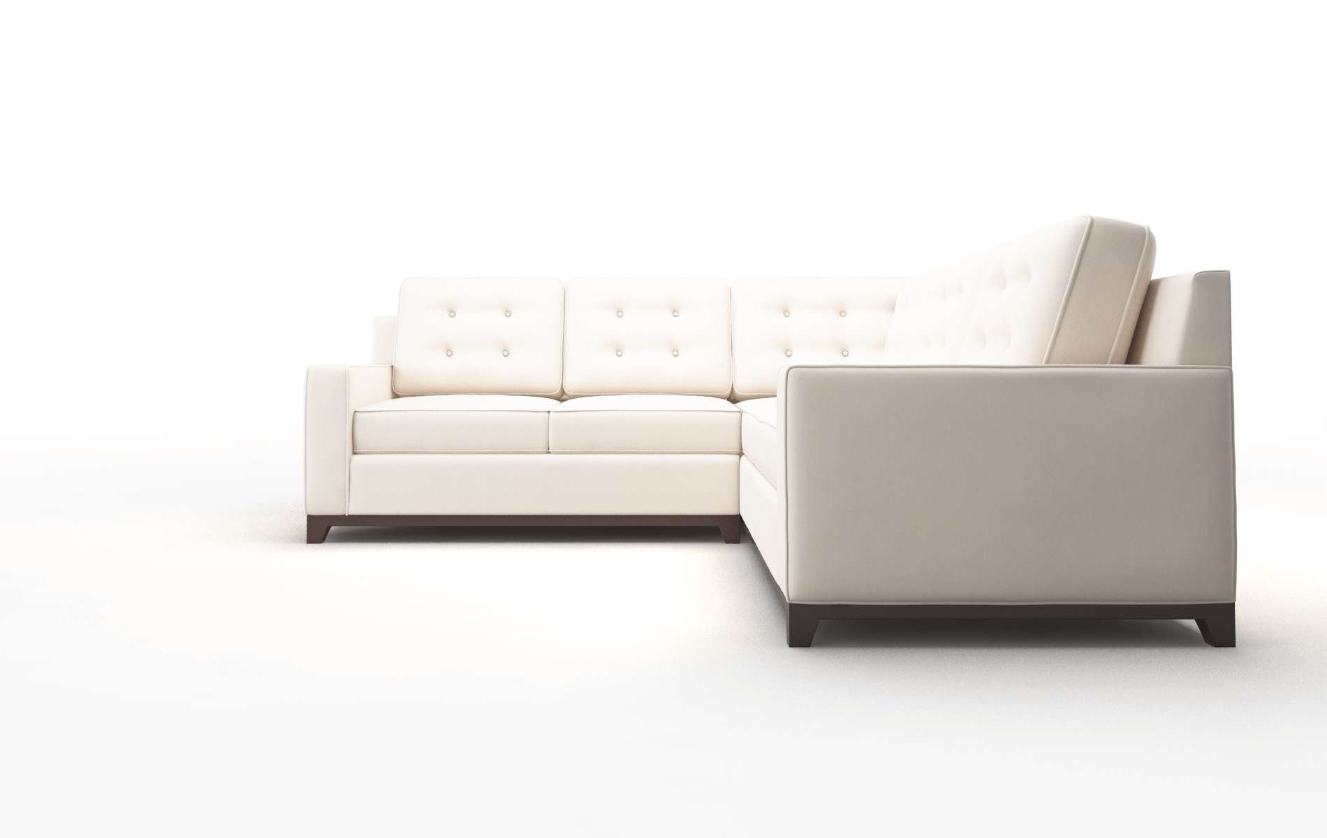 Alexandria Urban_d Snow Sectional espresso legs 5
