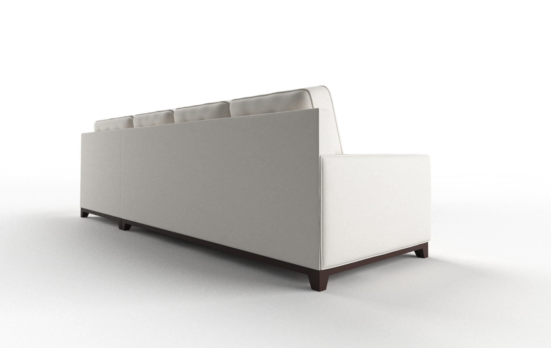 Alexandria Venice Eggshell Panel espresso legs 5