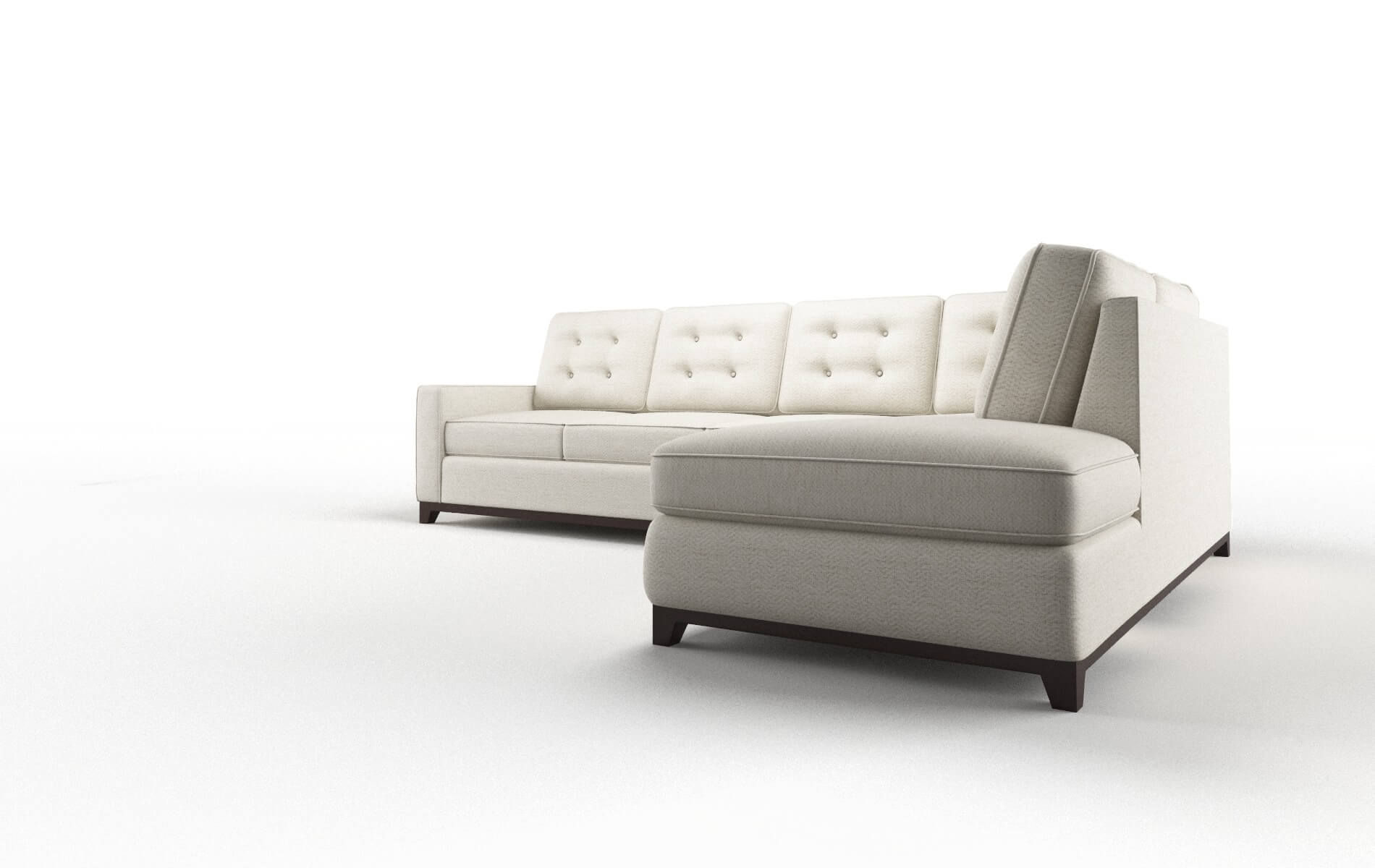 Alexandria Venus Cream Panel espresso legs 4