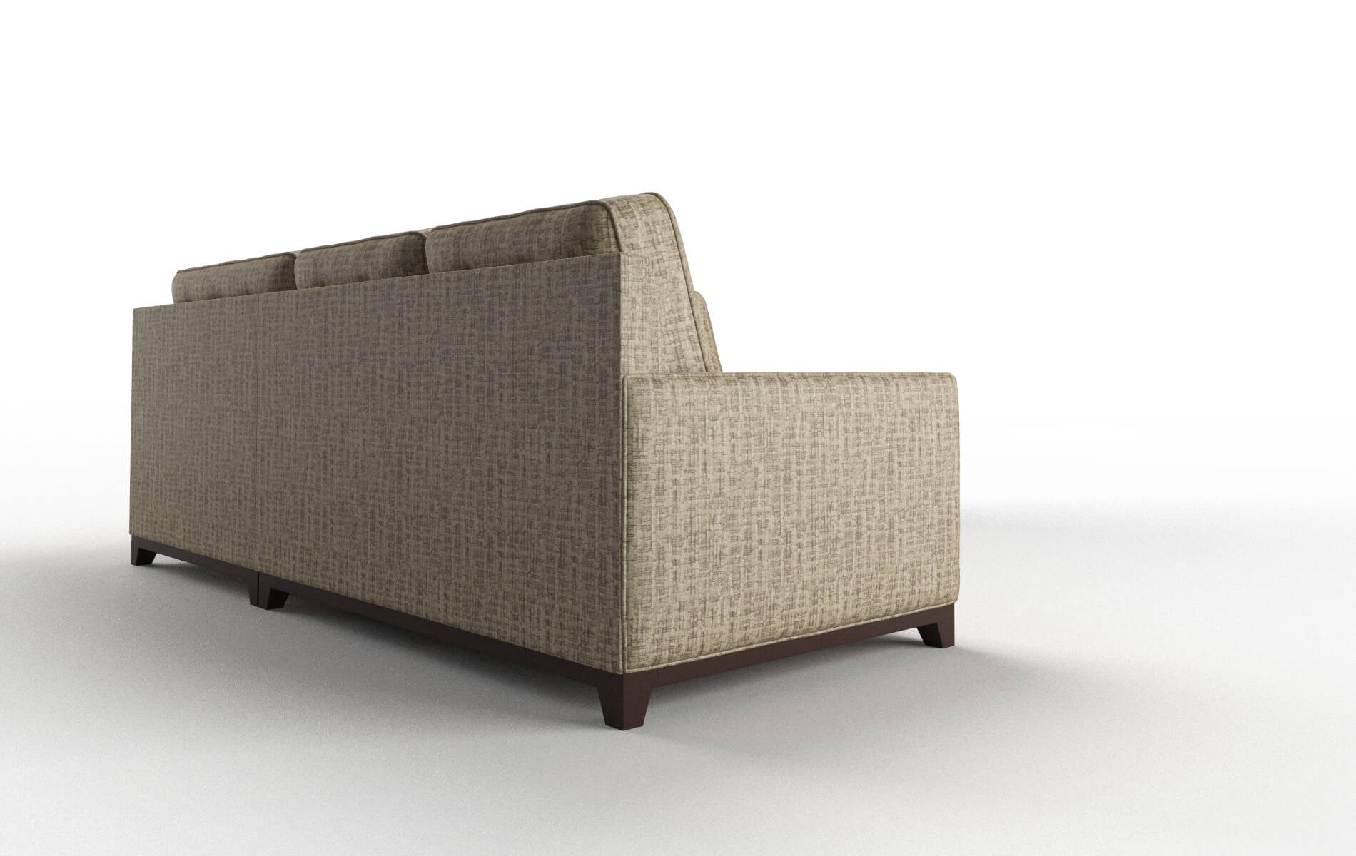 Alexandria Venus Mocha Sectional espresso legs 3