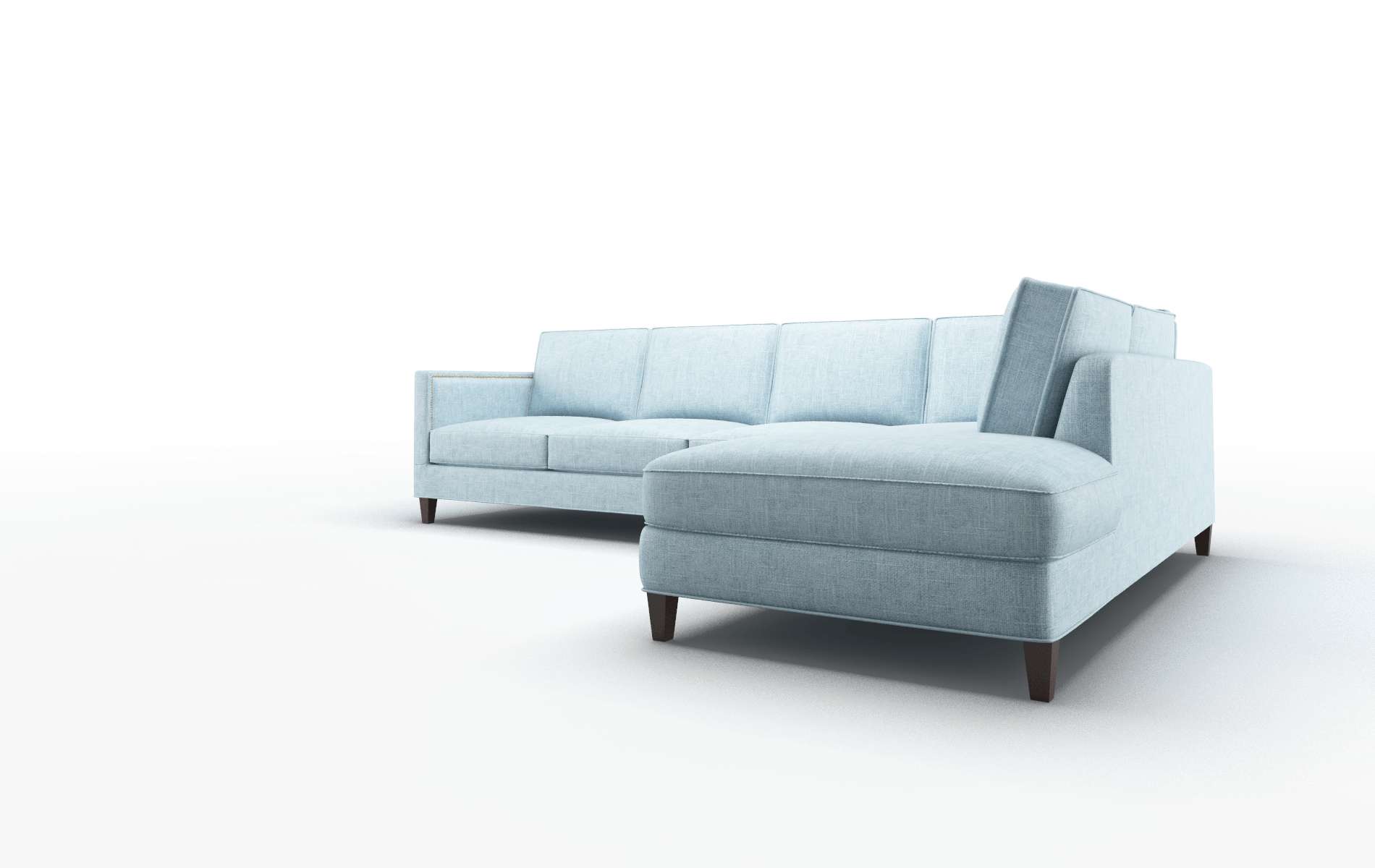 Alps Atlas Turquoise Panel espresso legs 4