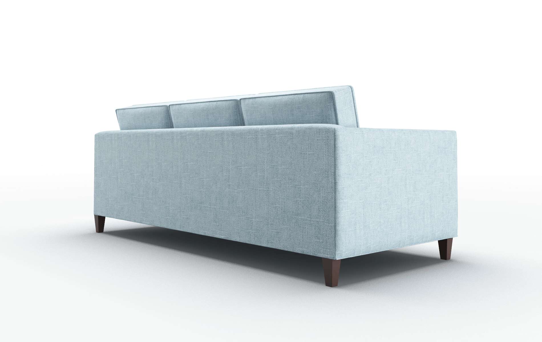 Alps Atlas Turquoise Sofa espresso legs 5