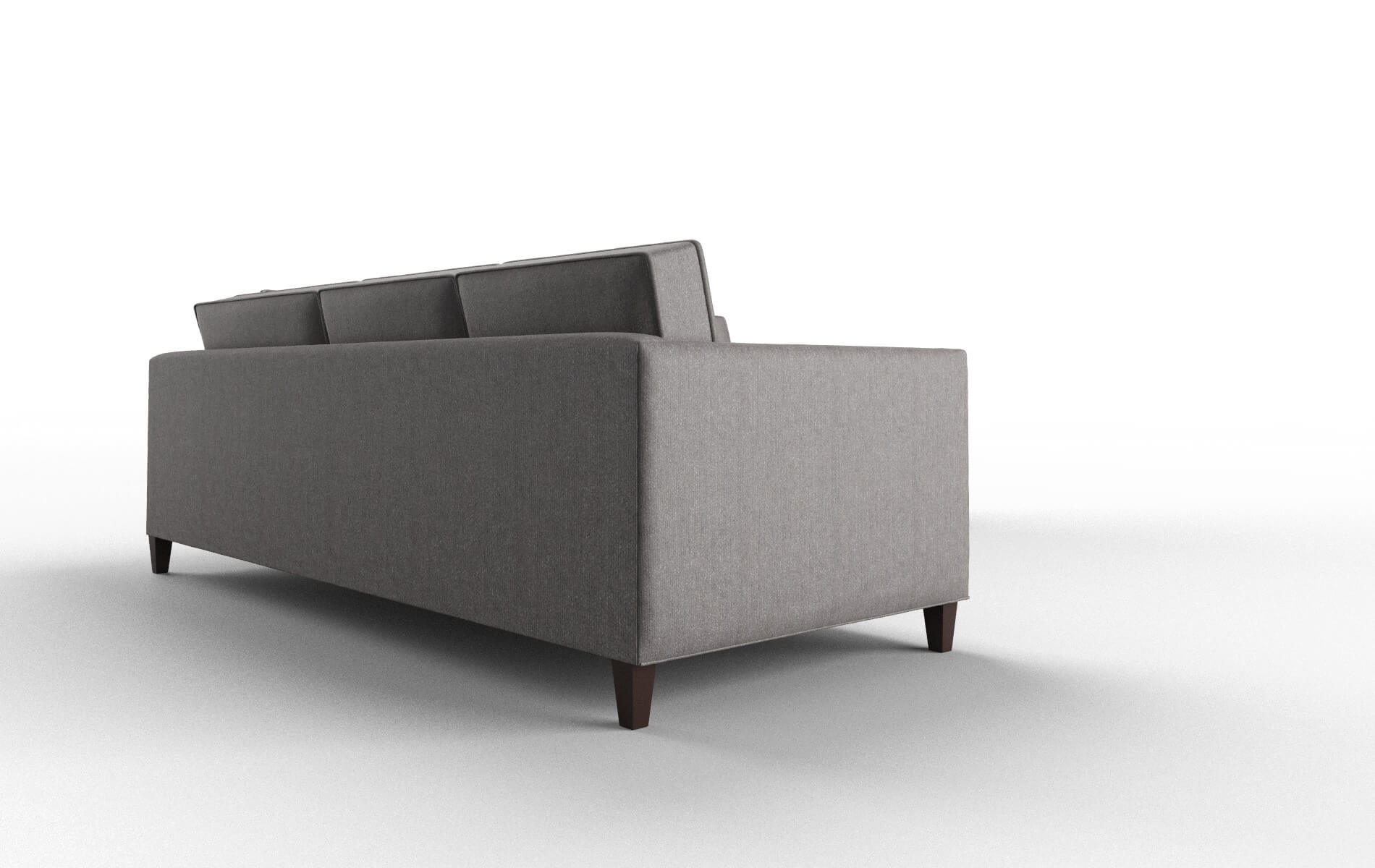 Alps Atlas_plz Silver Sectional espresso legs 3