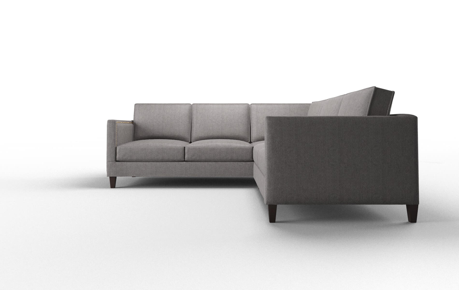 Alps Atlas_plz Silver Sectional espresso legs 5