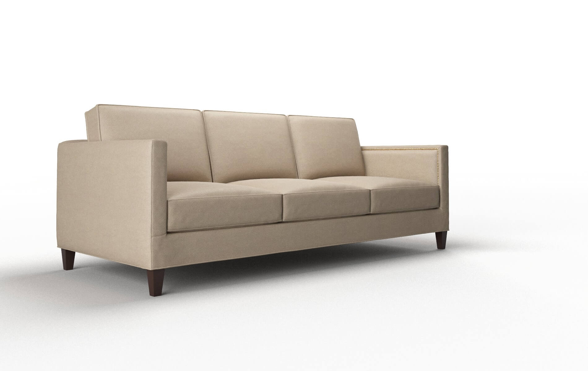 Alps Avenger Driftwood Sofa espresso legs 2