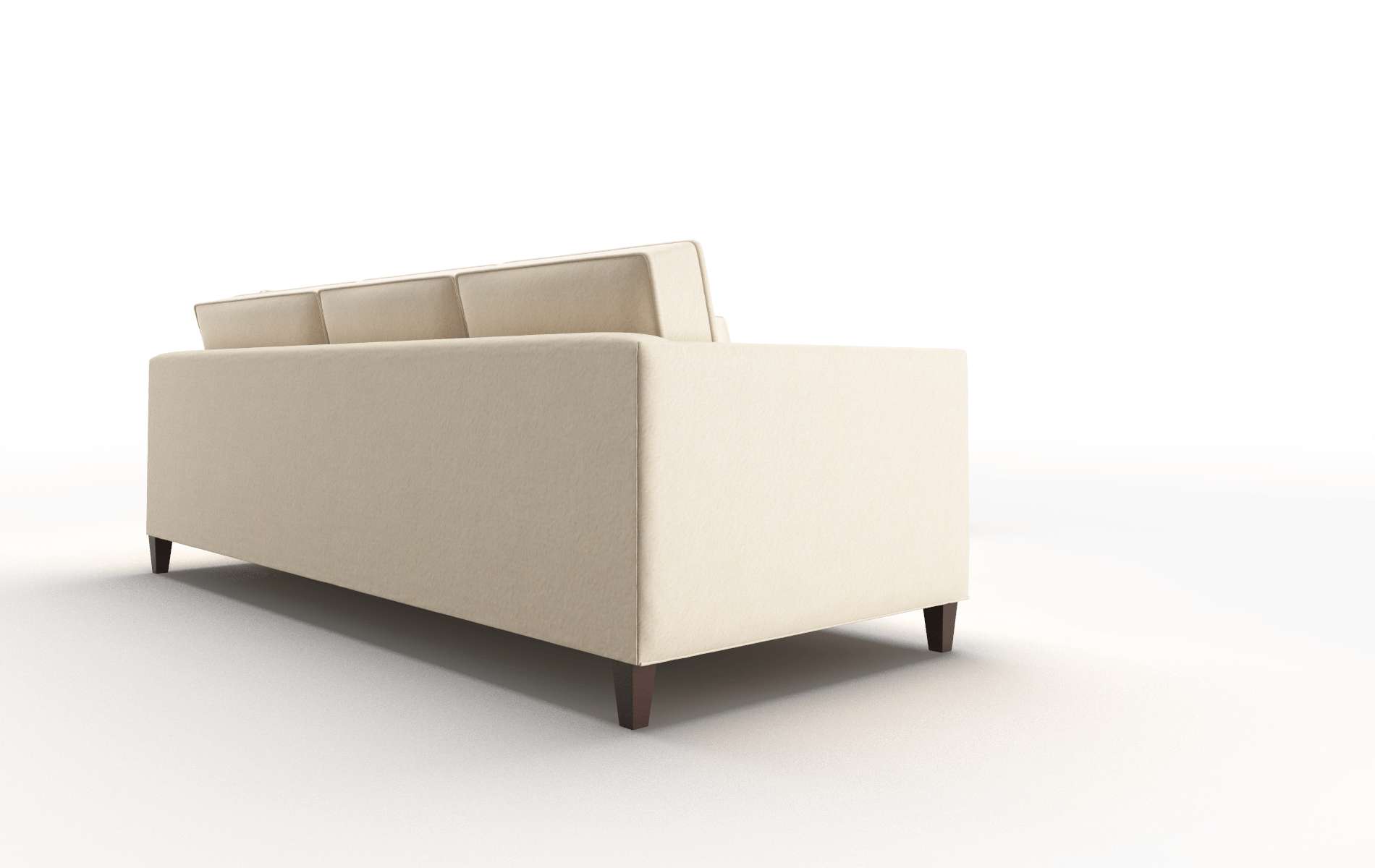 Alps Bella Buckwheat Sectional espresso legs 3