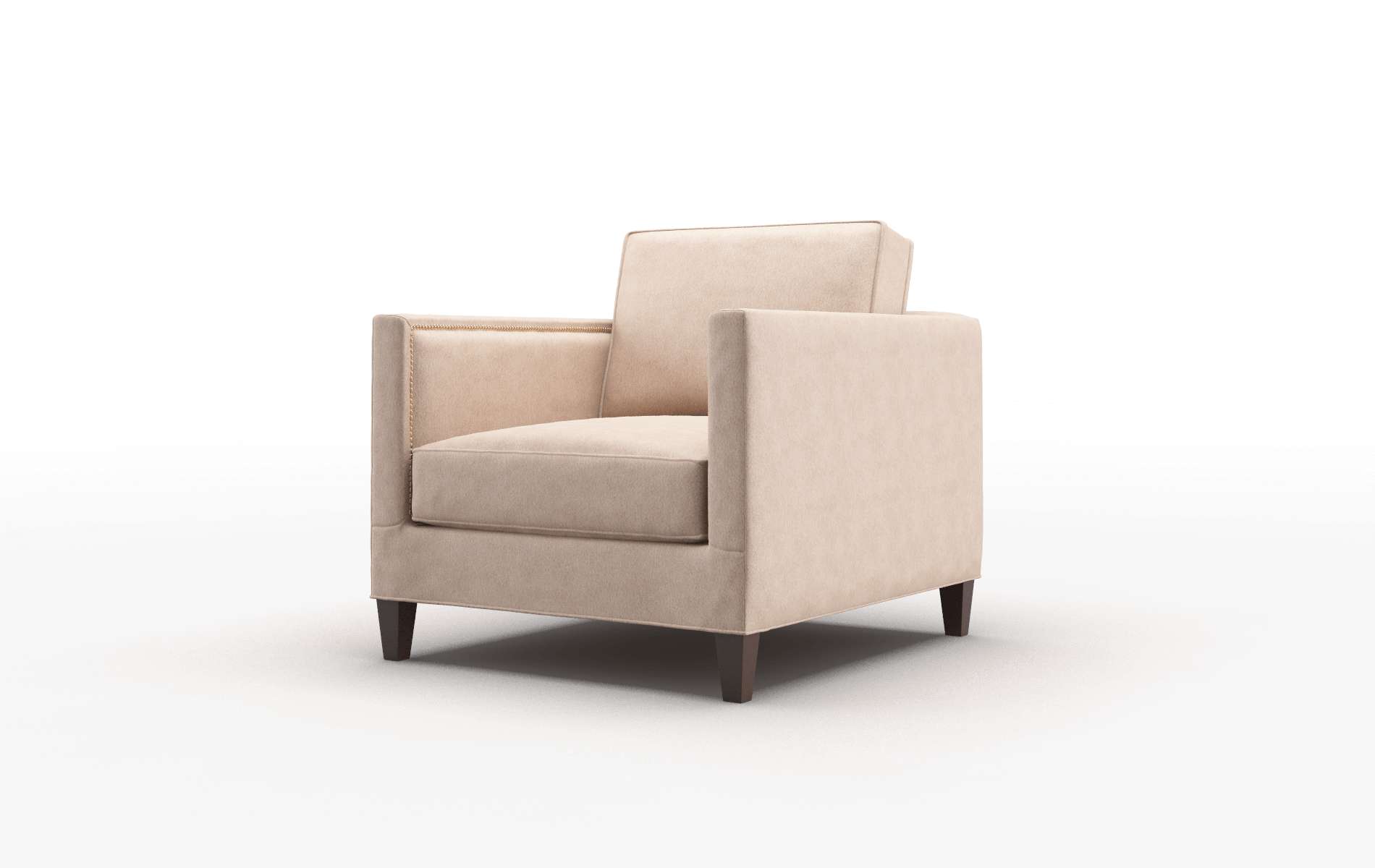 Alps Bella Cocoa Chair espresso legs 4