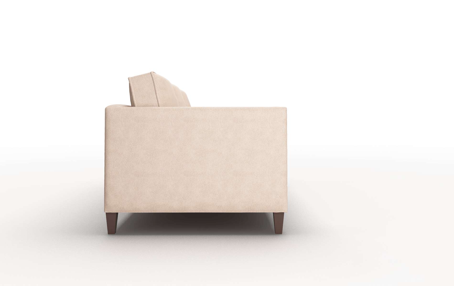 Alps Bella Cocoa Sofa espresso legs 3