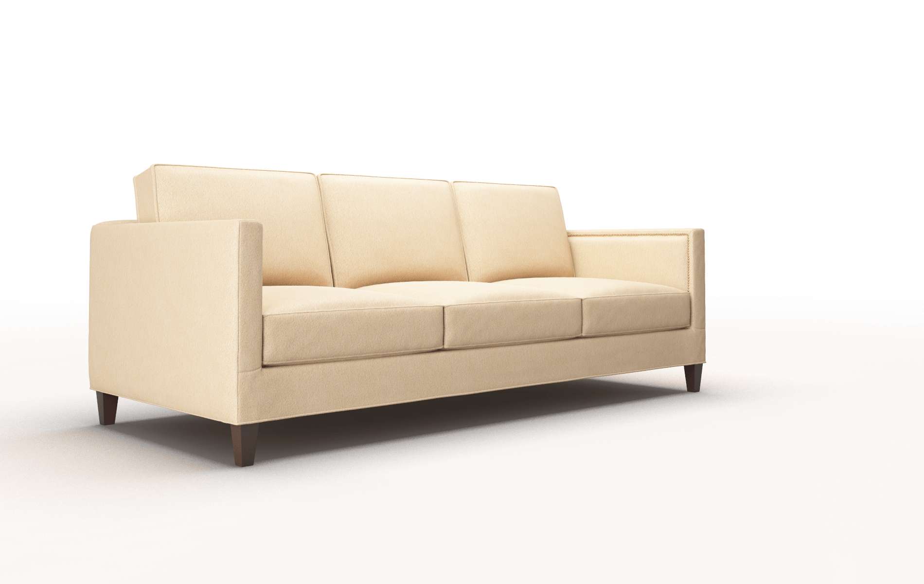 Alps Bella Coffee Sofa espresso legs 2