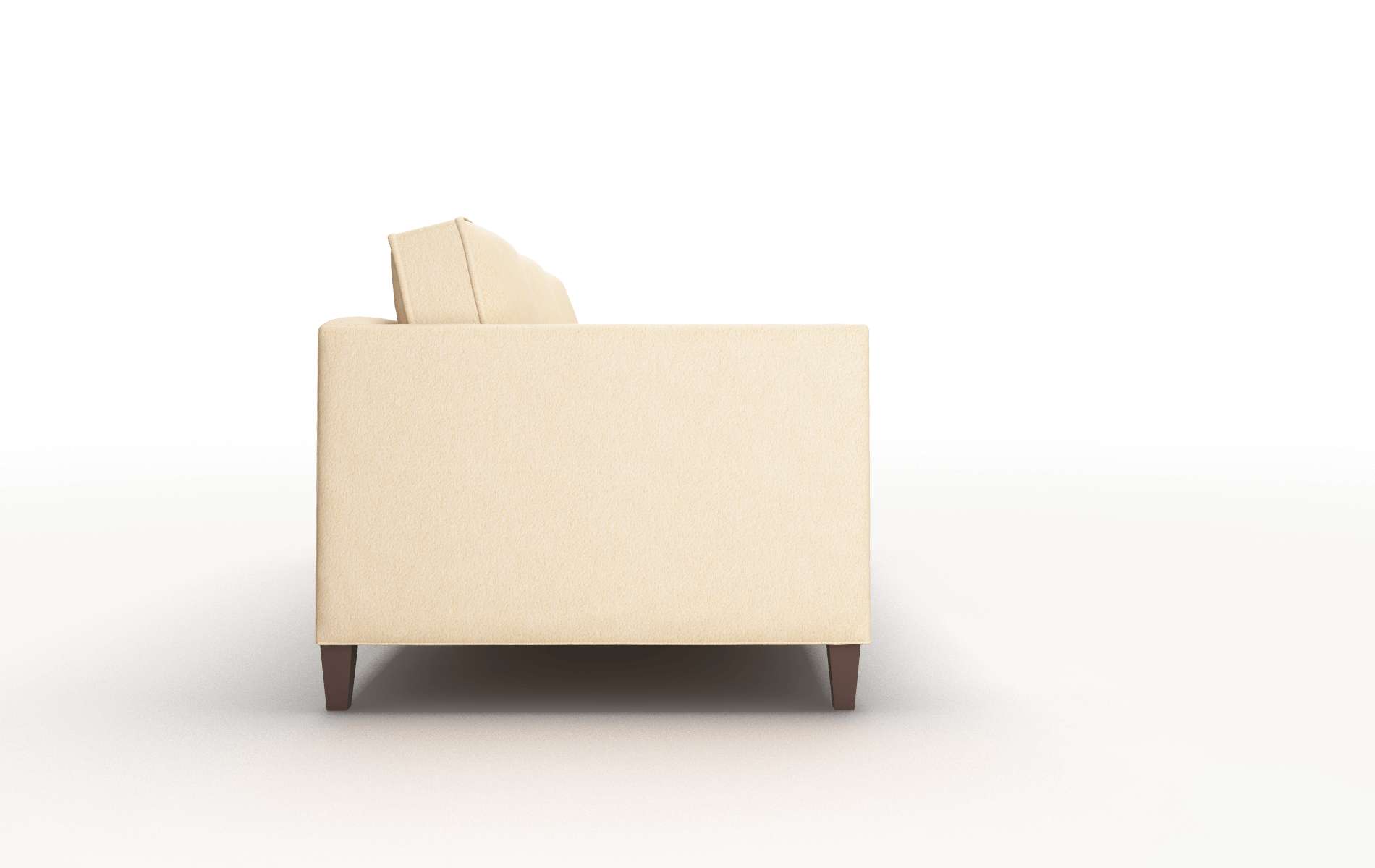Alps Bella Coffee Sofa espresso legs 3