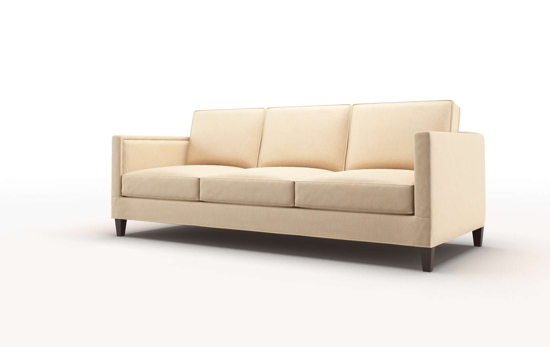 Alps Bella Coffee Sofa espresso legs 4