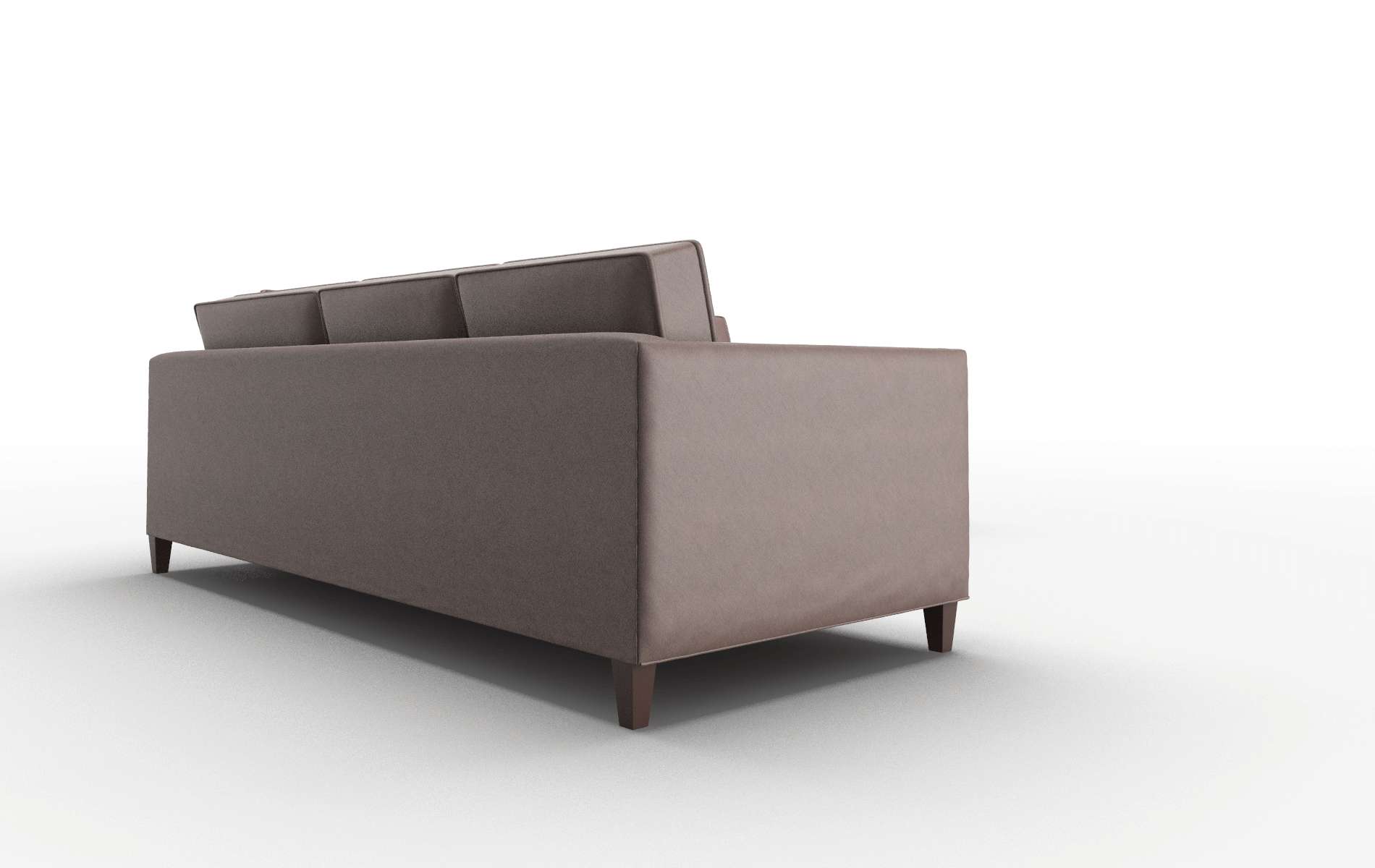 Alps Bella Espresso Sectional espresso legs 3