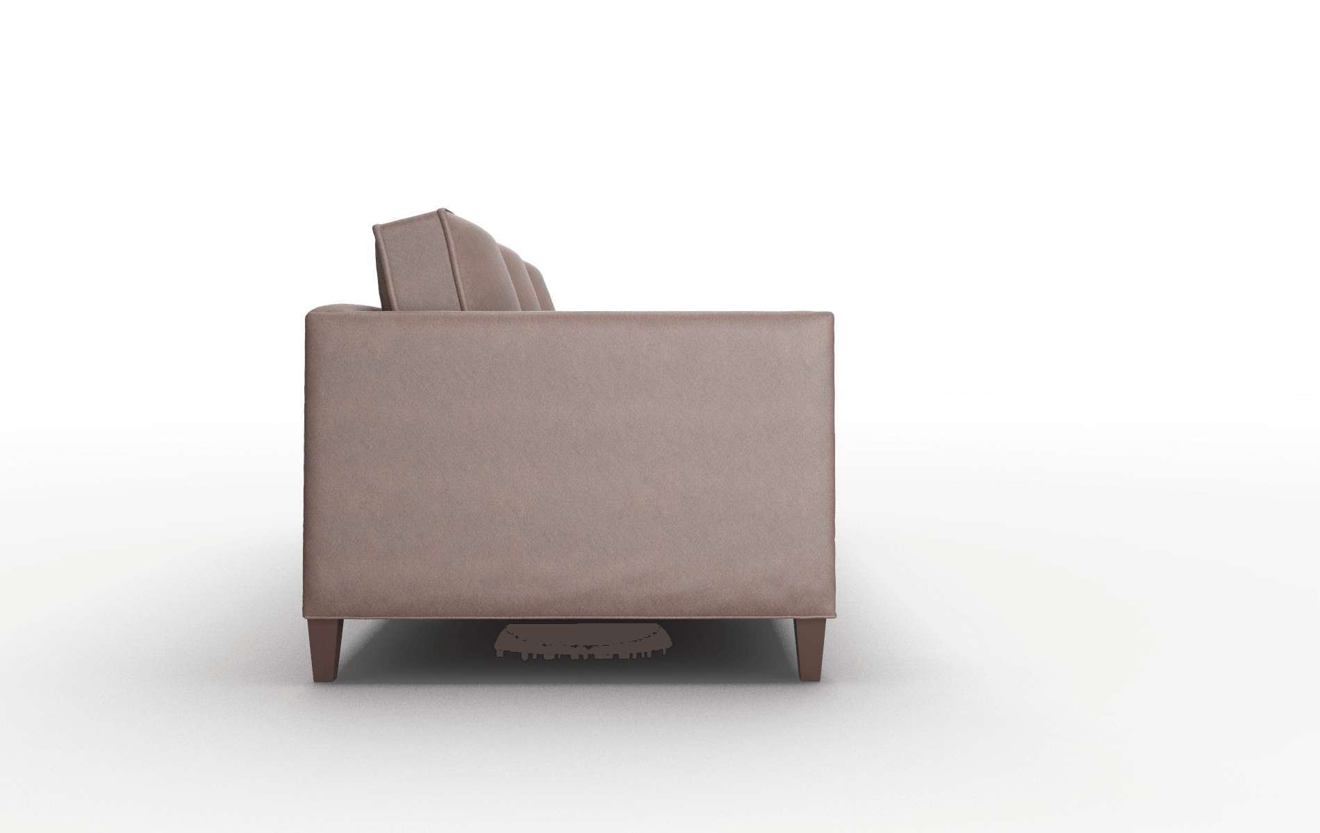 Alps Bella Espresso Sofa espresso legs 3