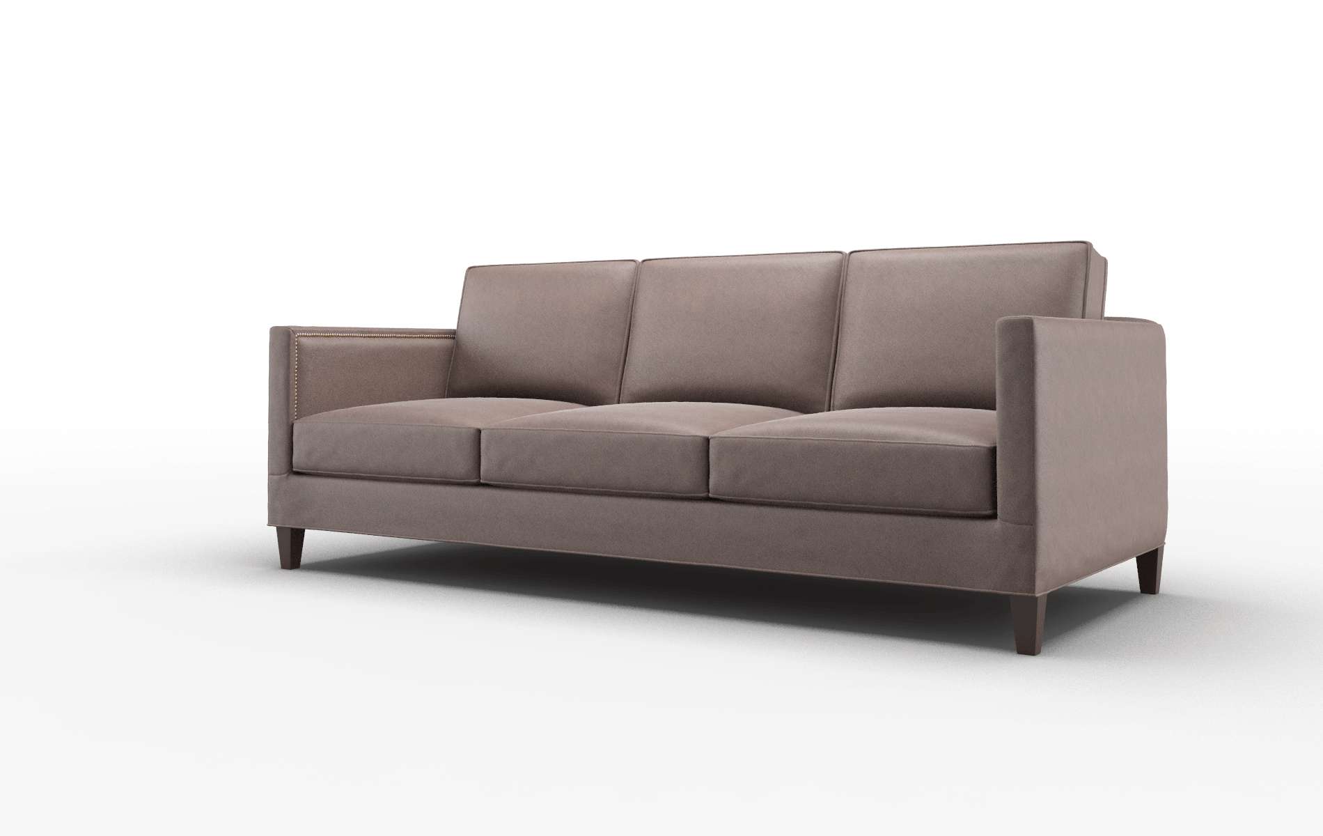 Alps Bella Espresso Sofa espresso legs 4