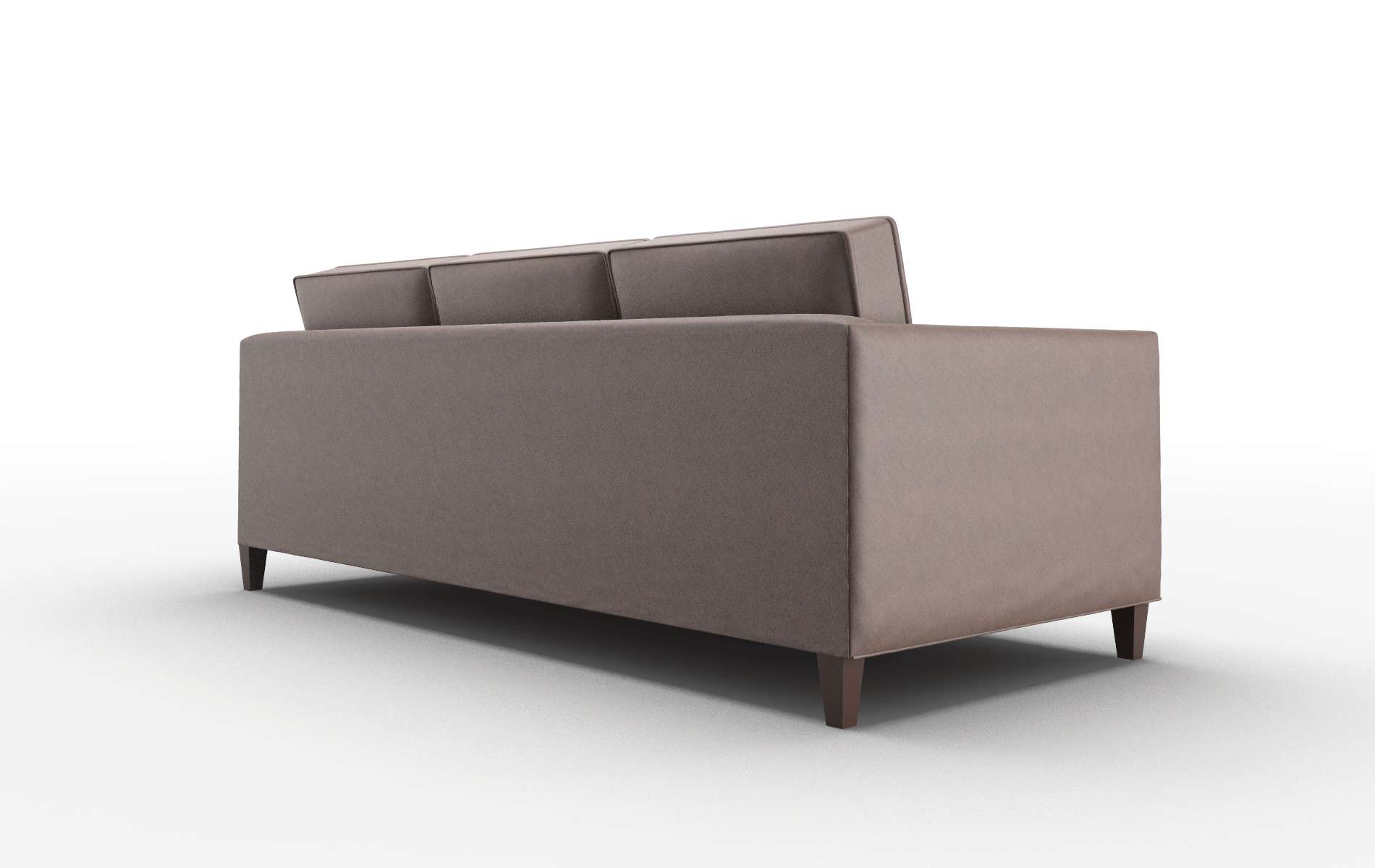 Alps Bella Espresso Sofa espresso legs 5