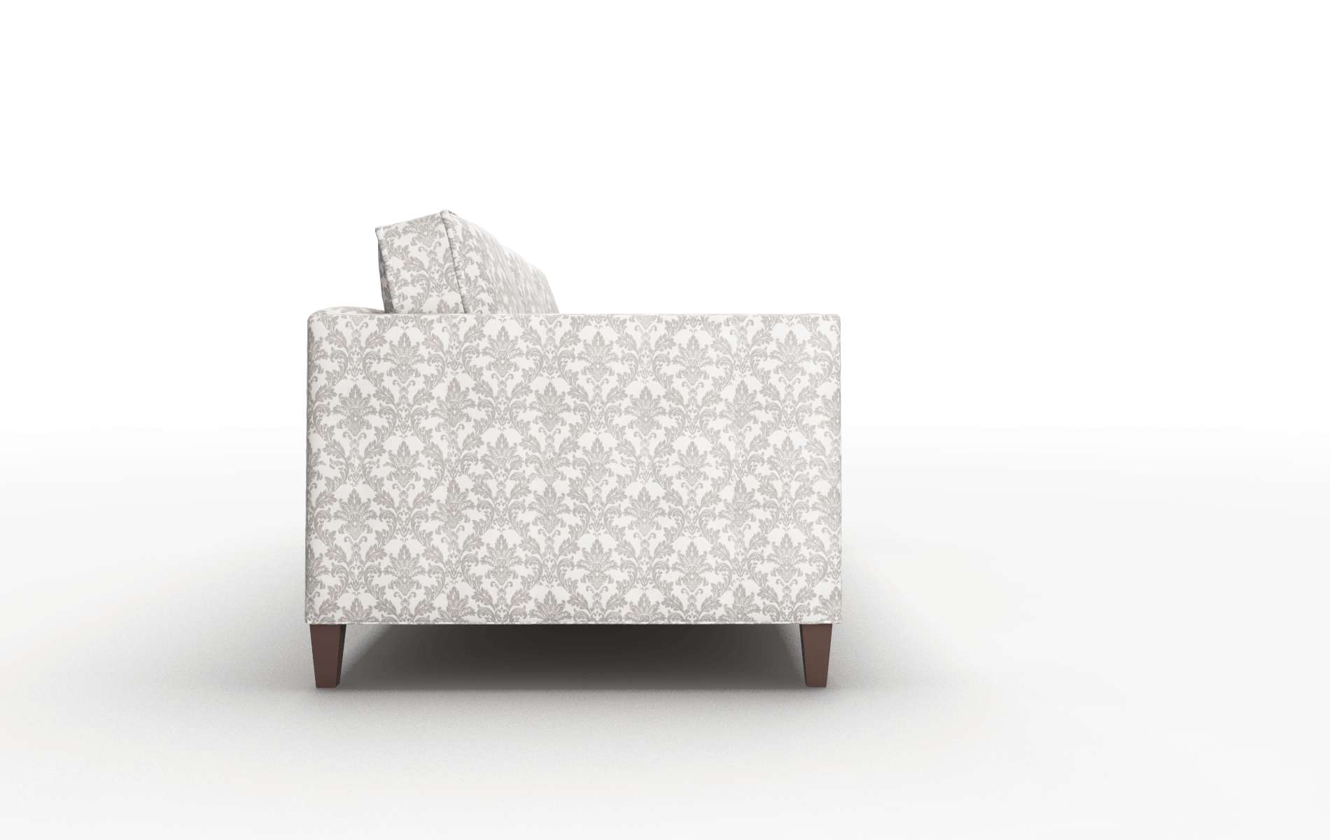 Alps Bergamo Dove Sofa espresso legs 3