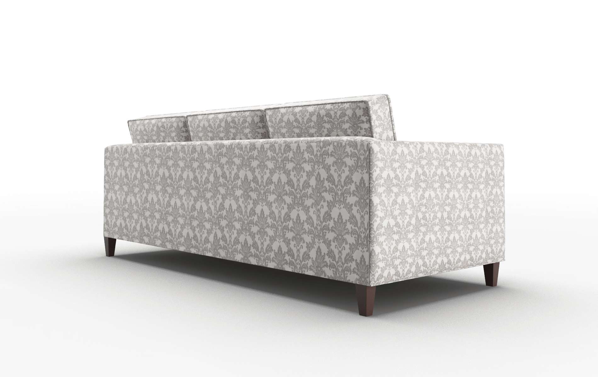 Alps Bergamo Dove Sofa espresso legs 5