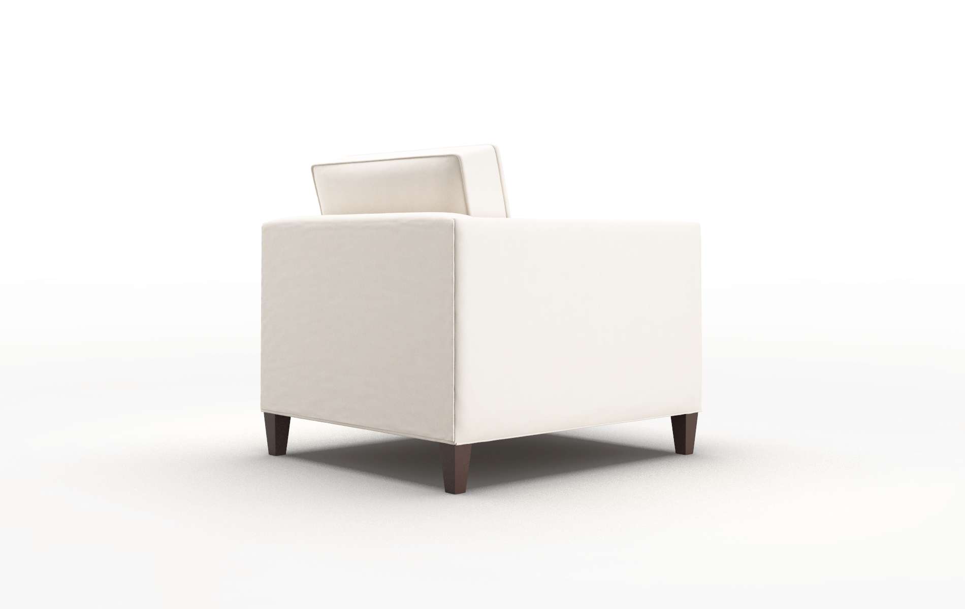 Alps Blanche Milky Chair espresso legs 5