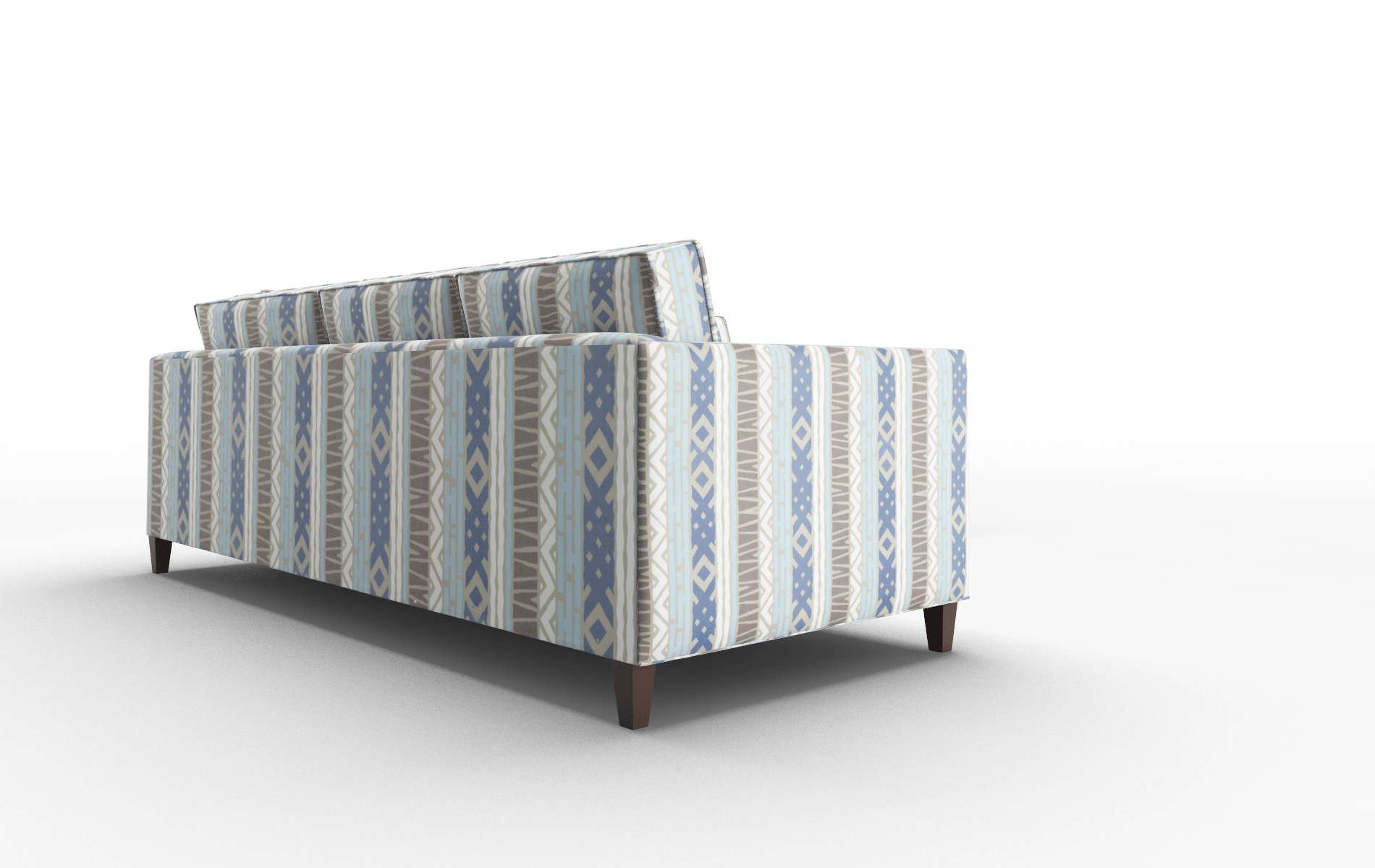 Alps Bodhi Indigo Sectional espresso legs 3