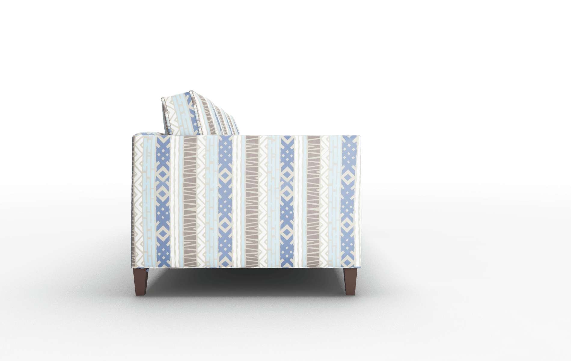 Alps Bodhi Indigo Sofa espresso legs 3