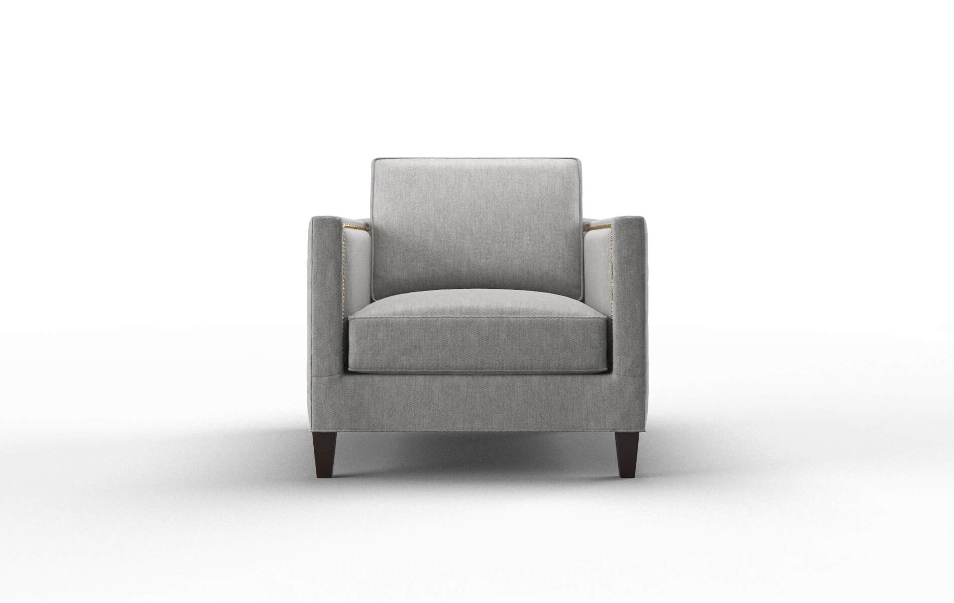 Alps Bungalow Graphite Chair espresso legs 1