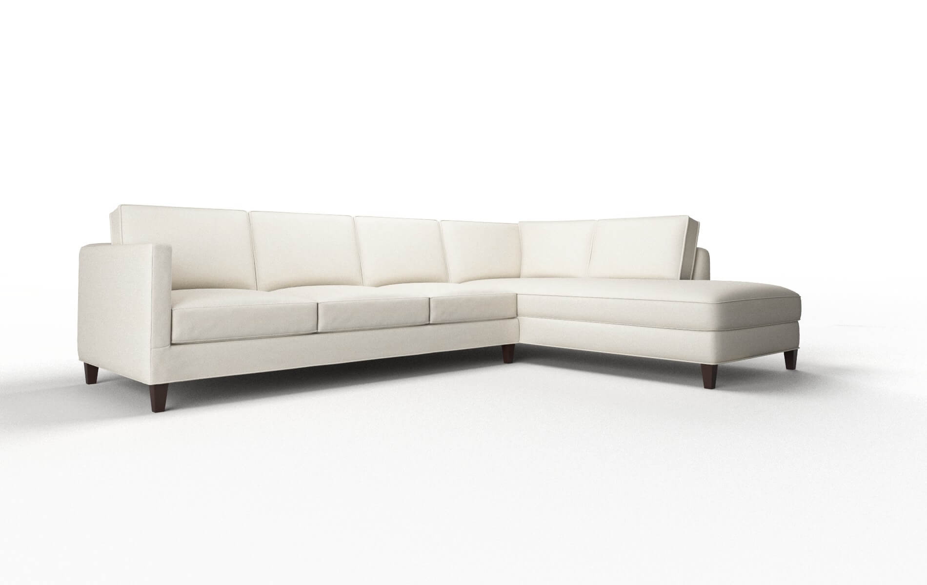 Alps Bungalow Ivory Panel espresso legs 2