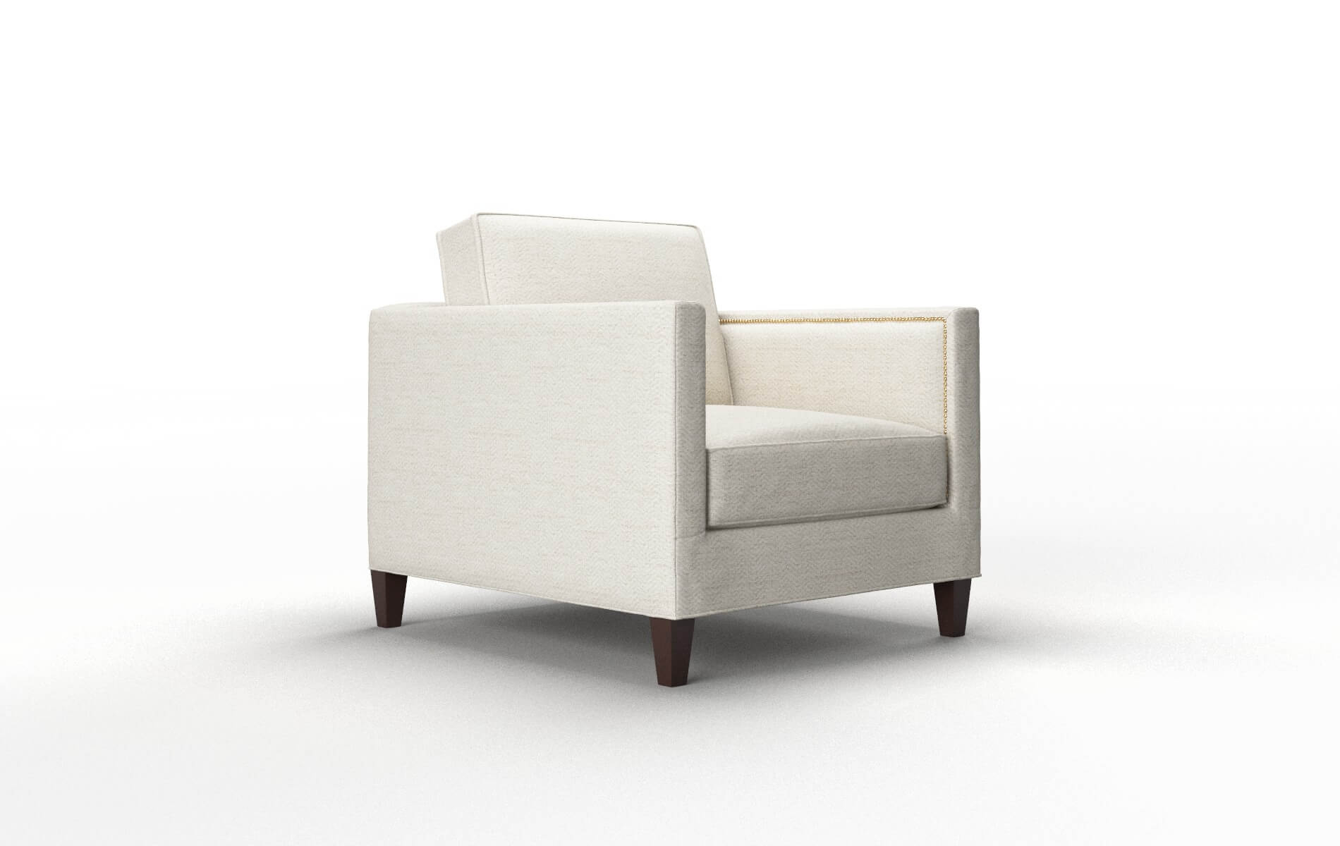Alps Catalina Linen Chair espresso legs 2