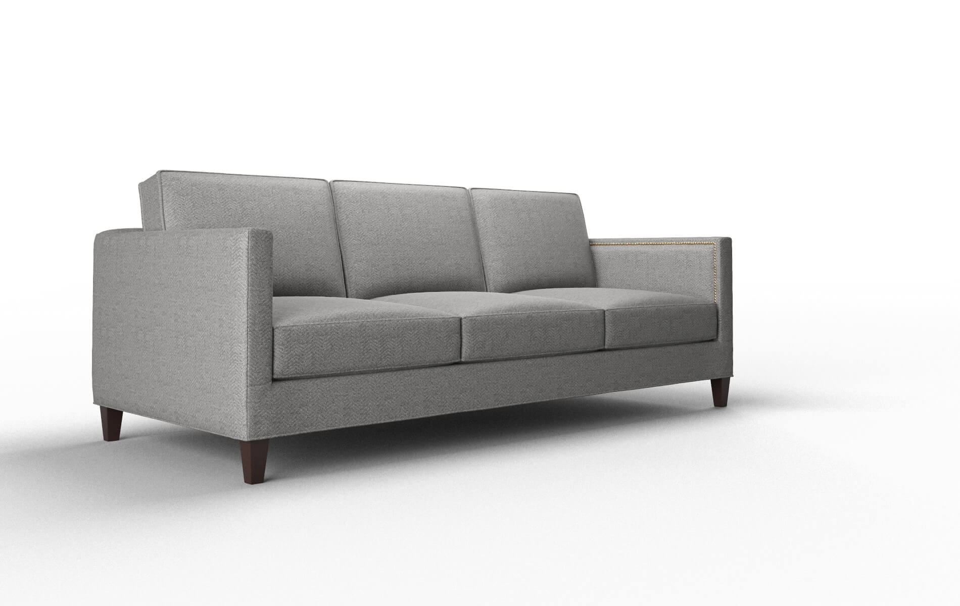 Alps Catalina Steel Sofa espresso legs 2