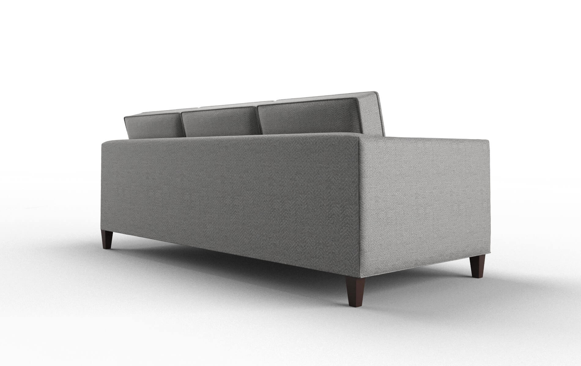 Alps Catalina Steel Sofa espresso legs 5