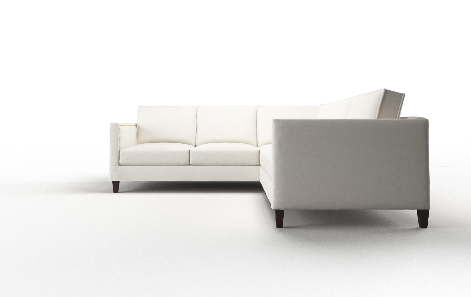 Alps Chance Bone Sectional espresso legs 5