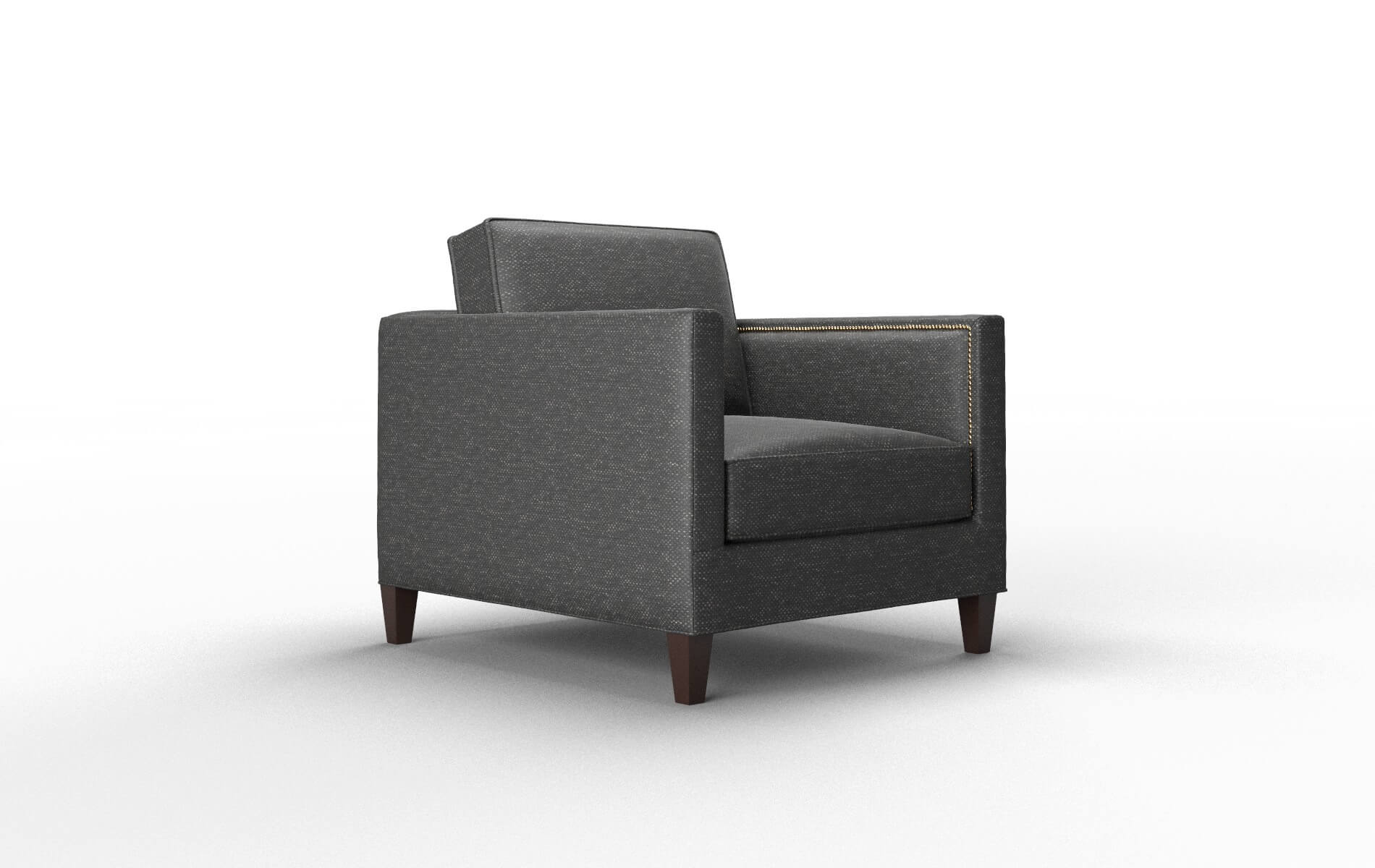 Alps Chance Denim Chair espresso legs 2