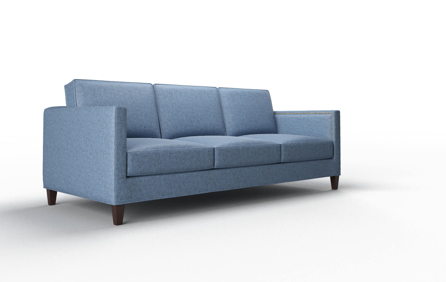 Alps Clyde Deep_ocean Sofa espresso legs 2