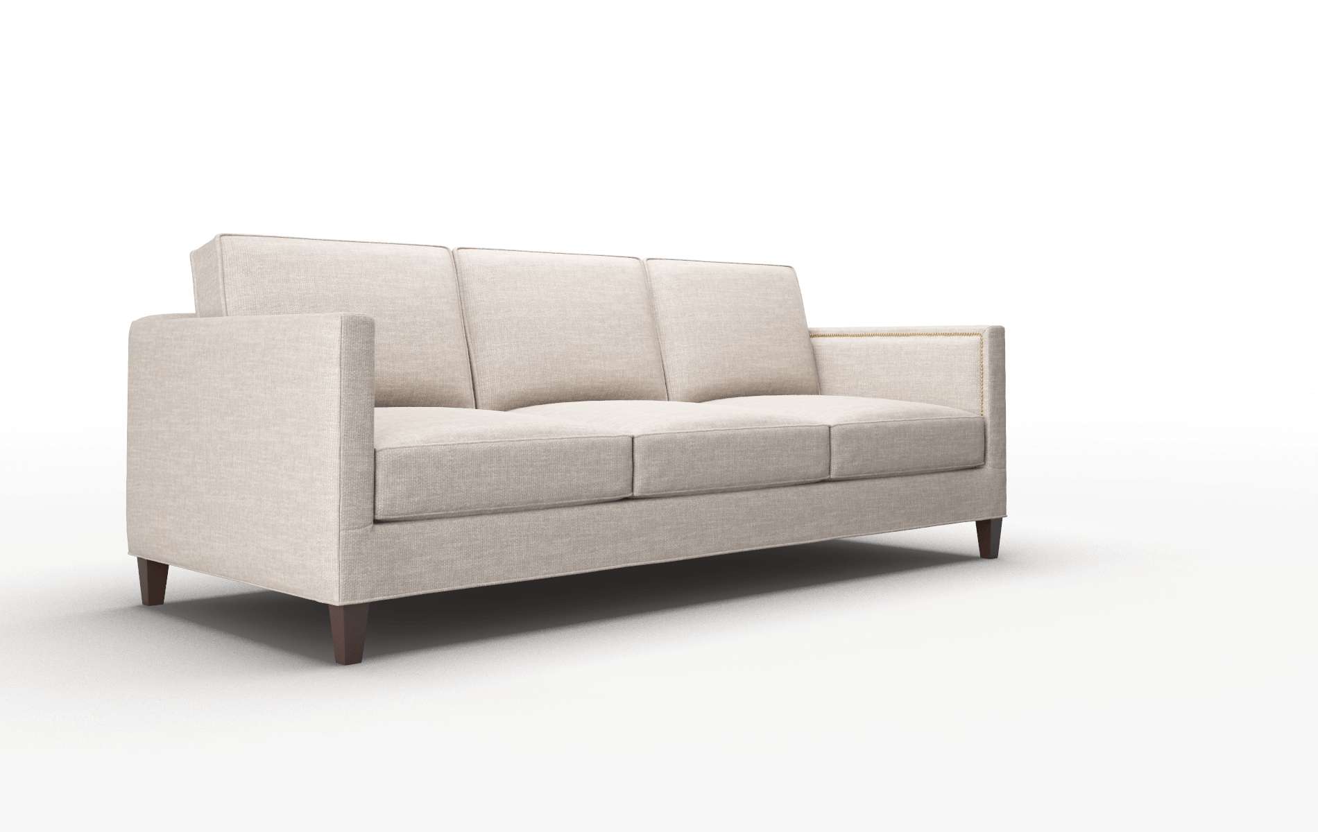 Alps Clyde Dolphin Sofa espresso legs 2