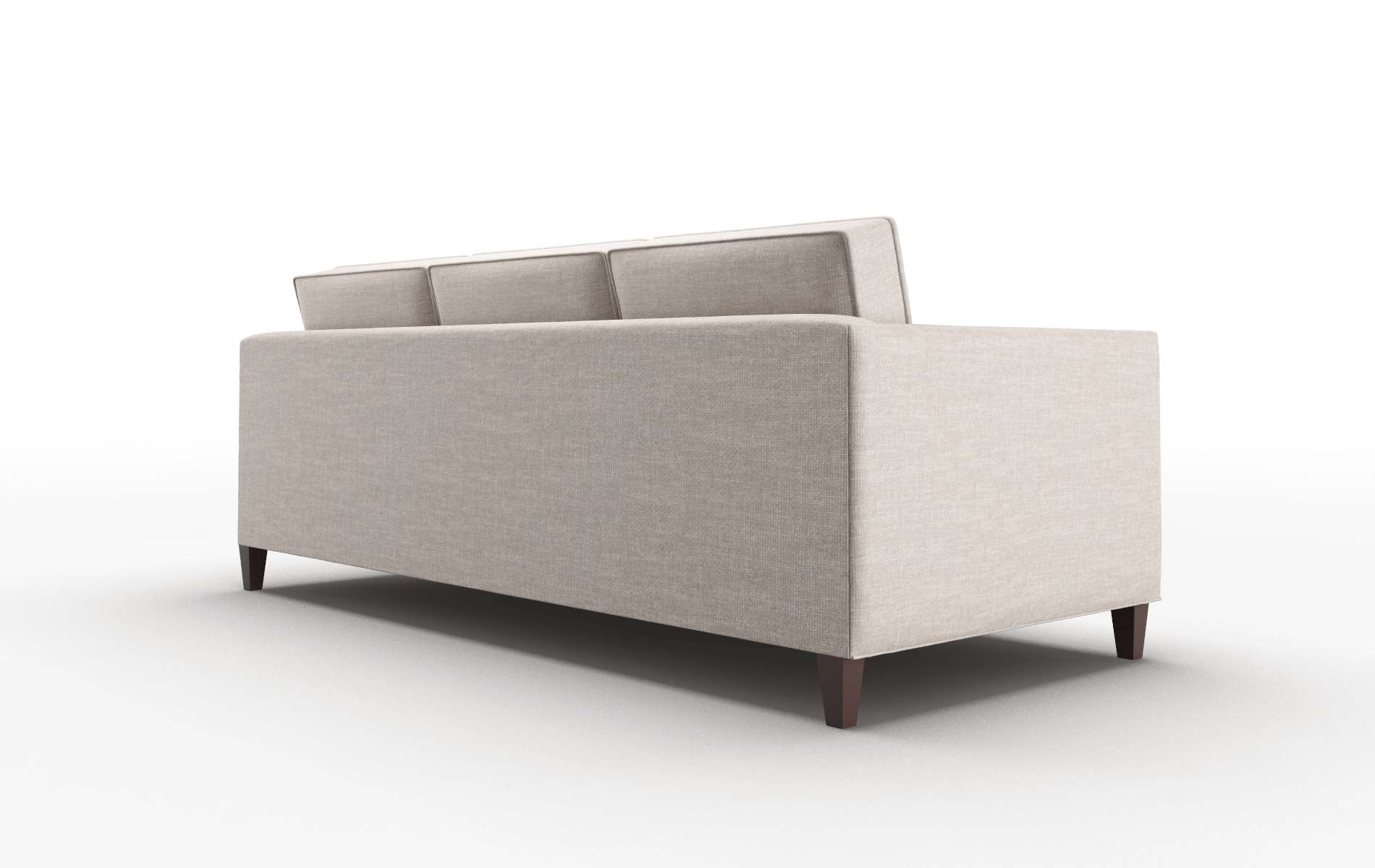 Alps Clyde Dolphin Sofa espresso legs 5