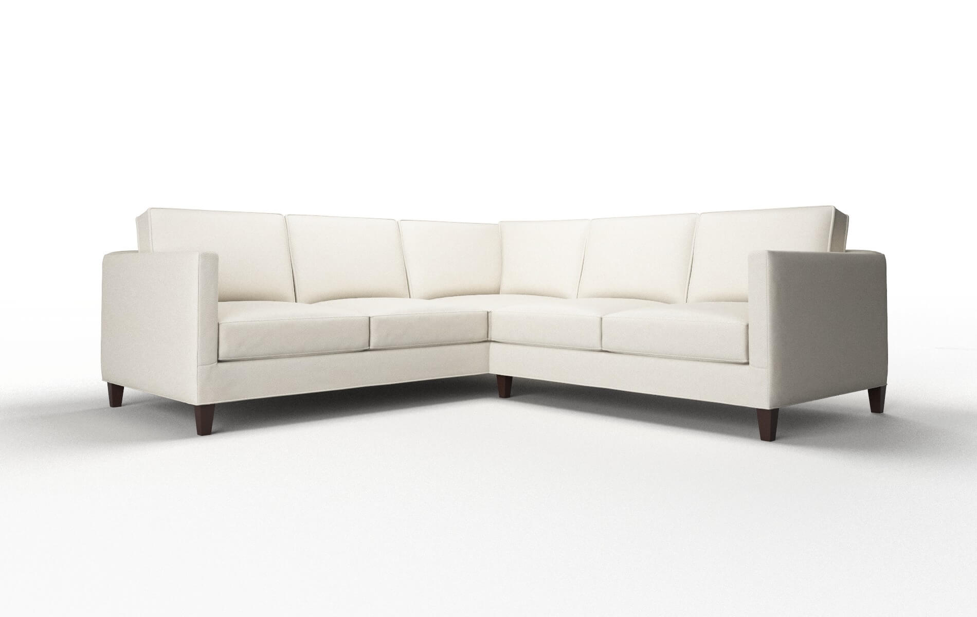 Alps Cosmo Sand Sectional espresso legs 1