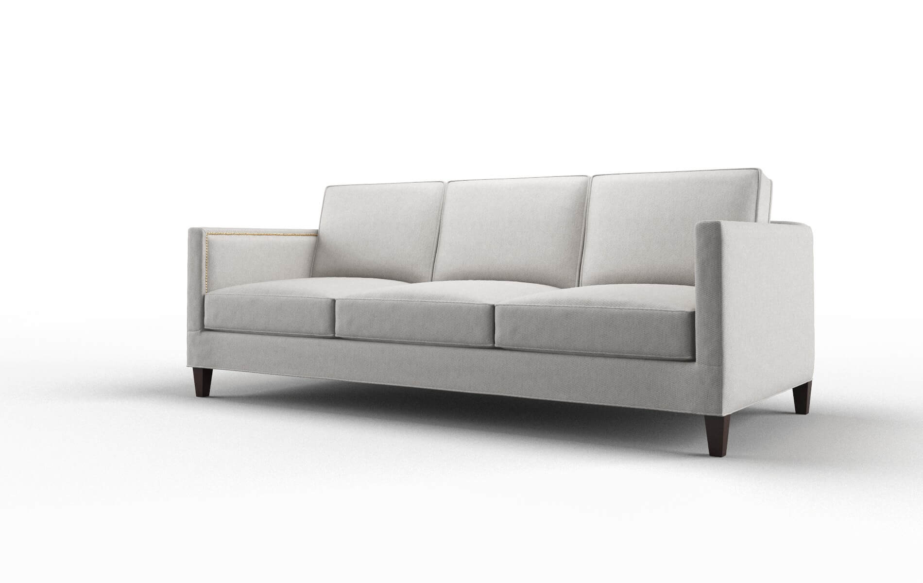 Alps Cosmo Silver Sofa espresso legs 4
