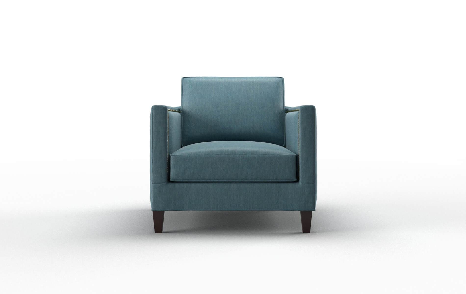 Alps Cosmo Teal Chair espresso legs 1