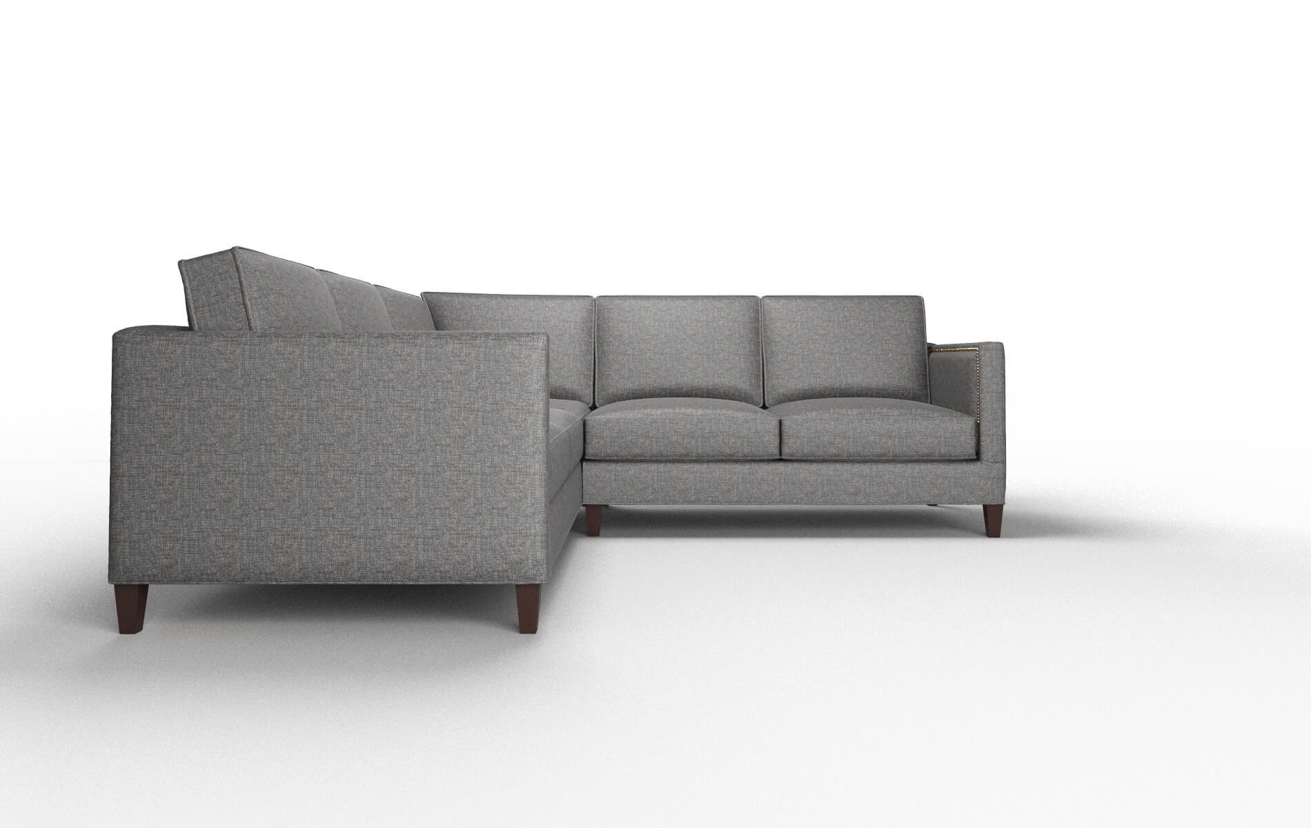 Alps Curious Pacific Sectional espresso legs 2