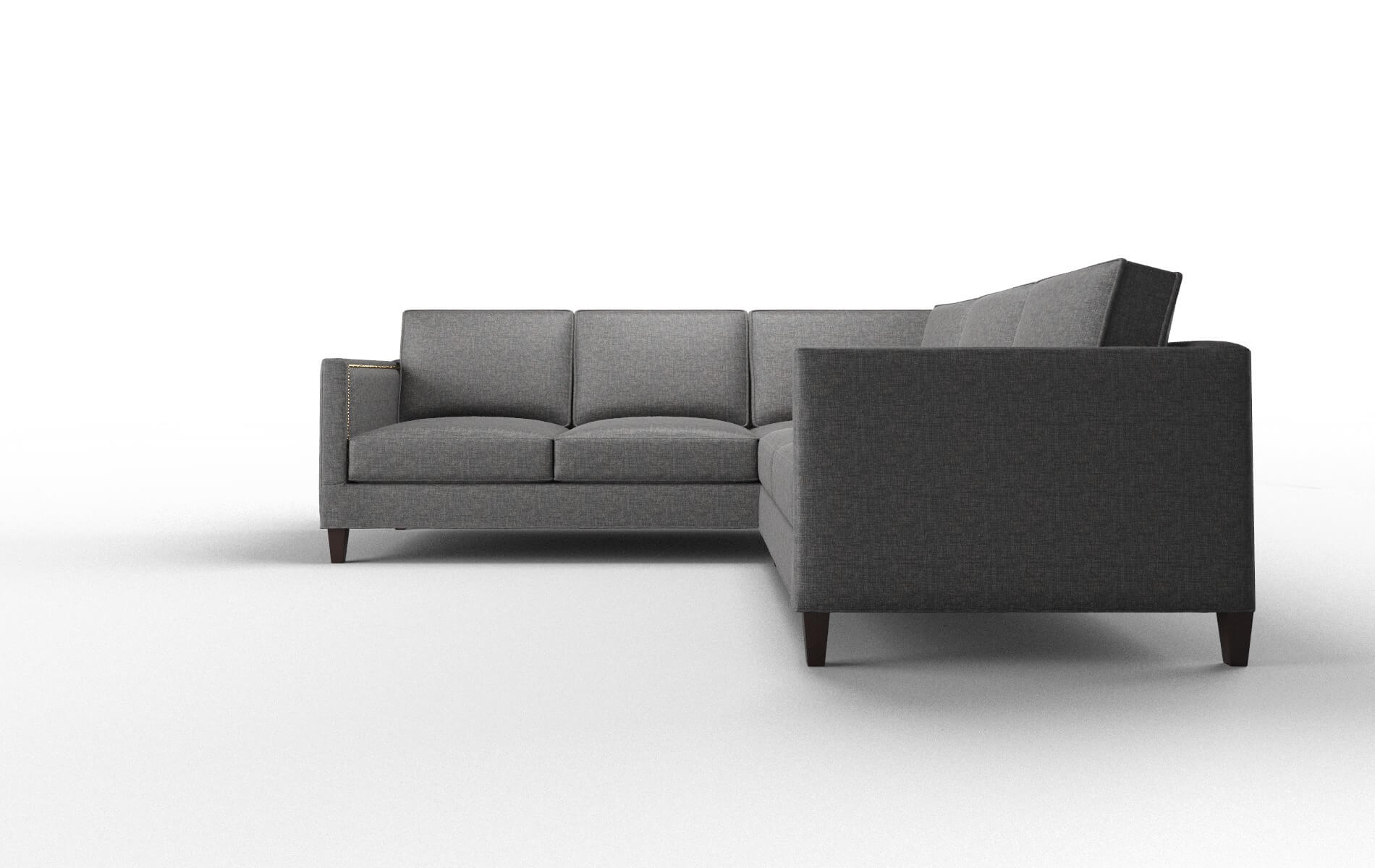 Alps Curious Pacific Sectional espresso legs 5
