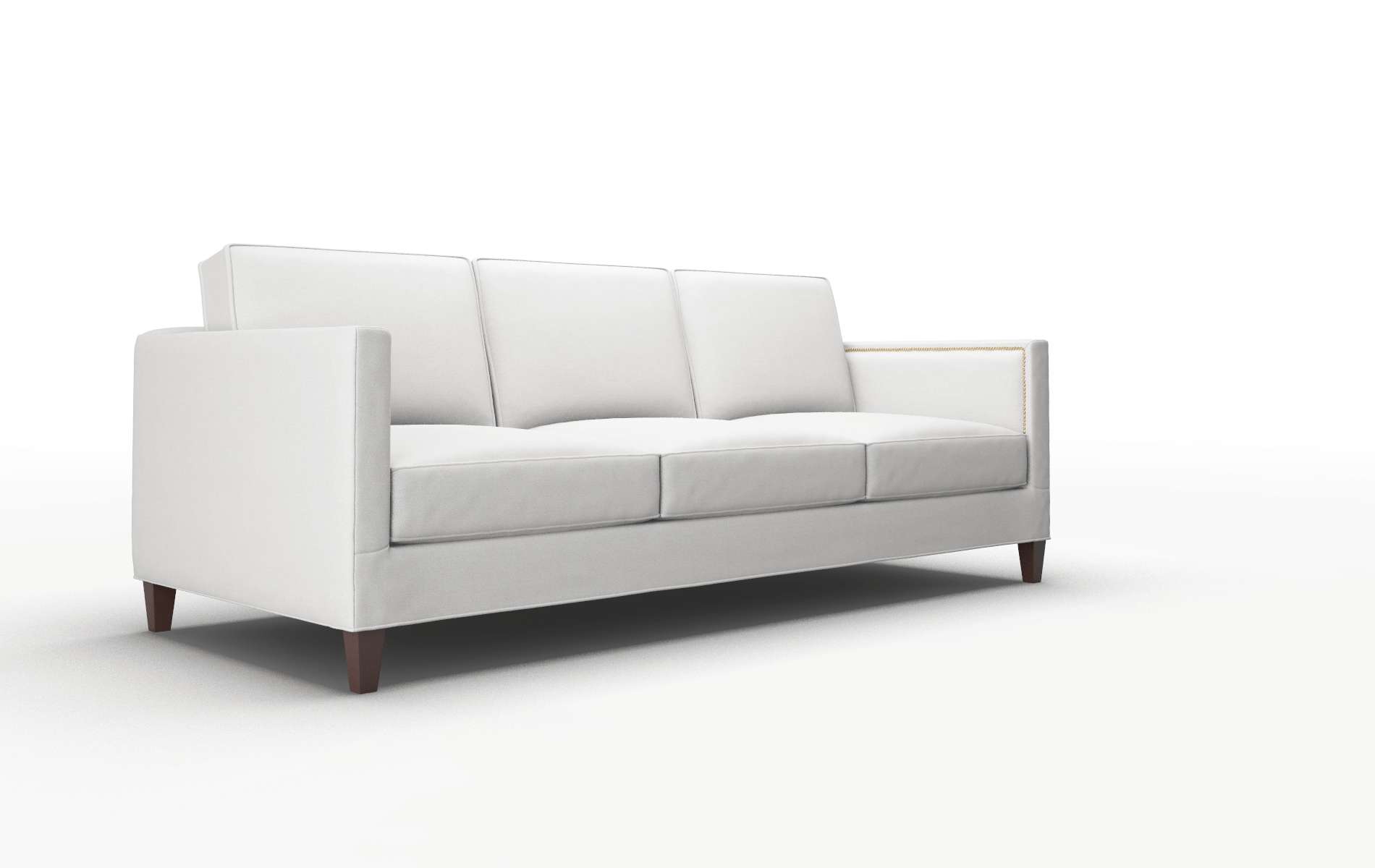 Alps Dawson Platinum Sofa espresso legs 2