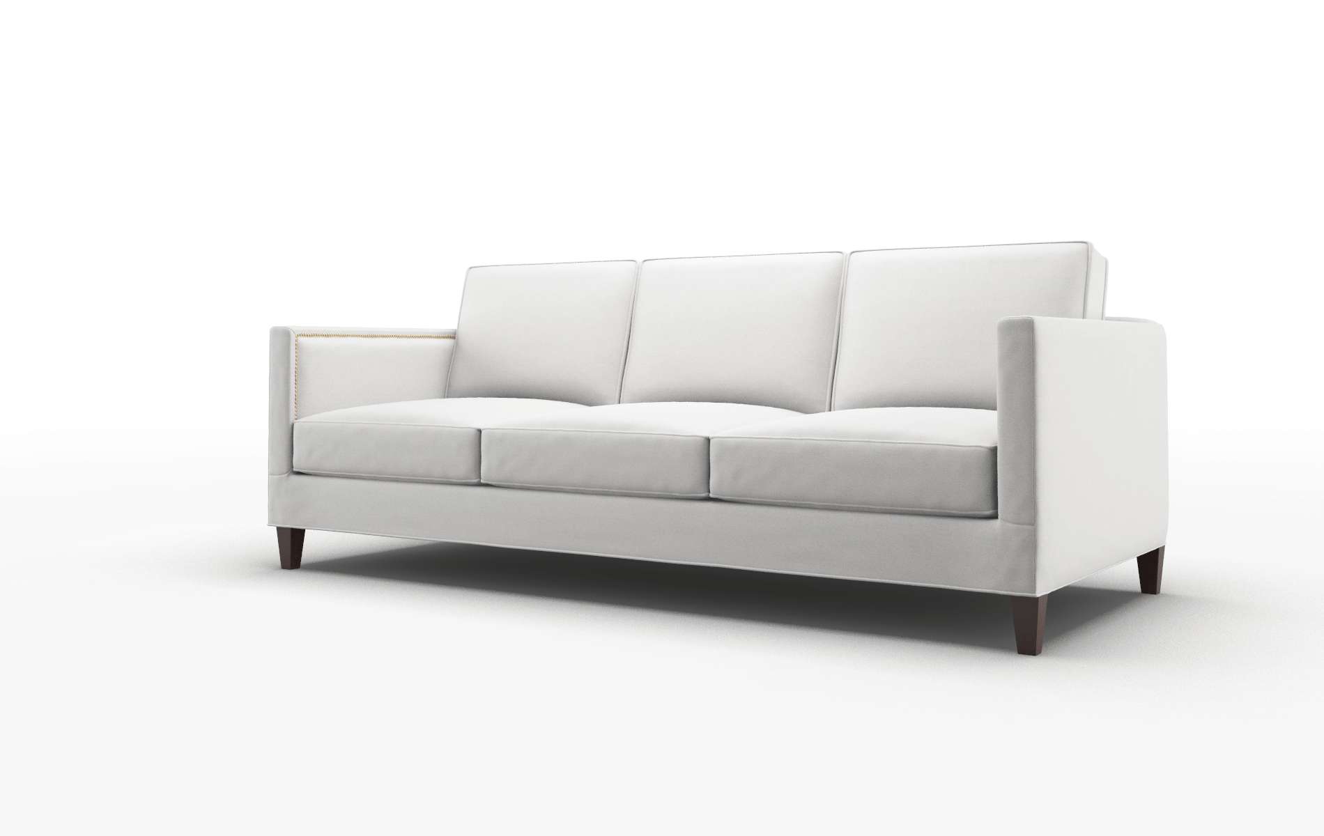 Alps Dawson Platinum Sofa espresso legs 4